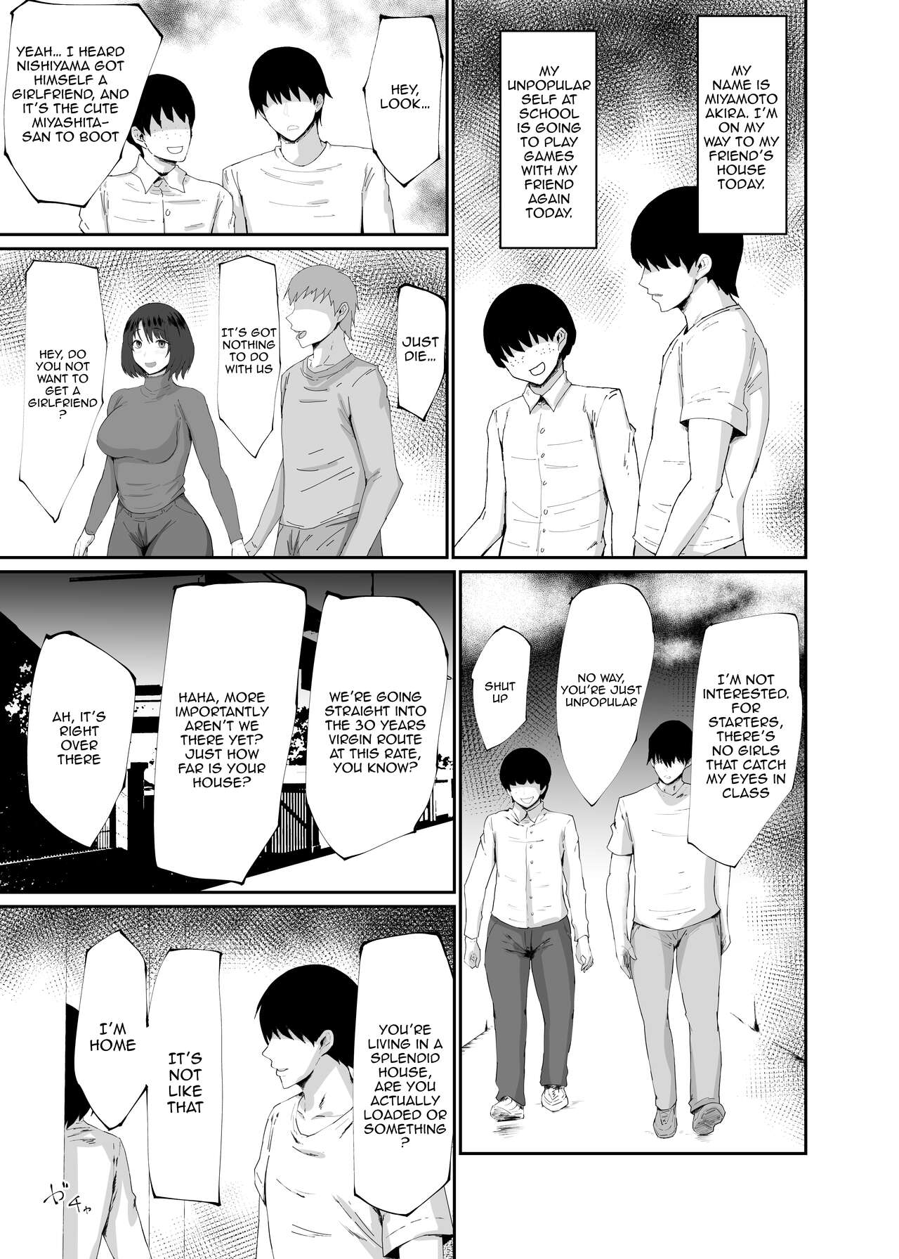 Hitozuma wa Kantan ni Makechau | The Housewife Loses Easily page 3 full