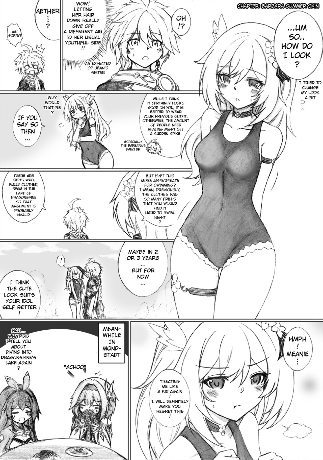 KuroCrimson Genshin Impact Manga Vol 2 page 3 full