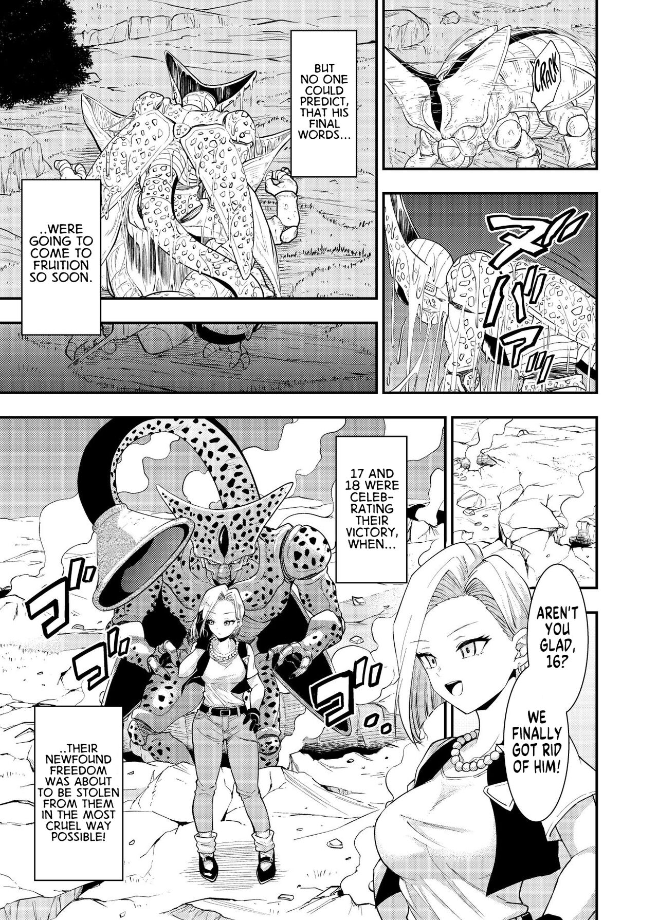 Cell no Esa ~Futanari Hen~ | Cell's Feed ~Futanari~ page 4 full