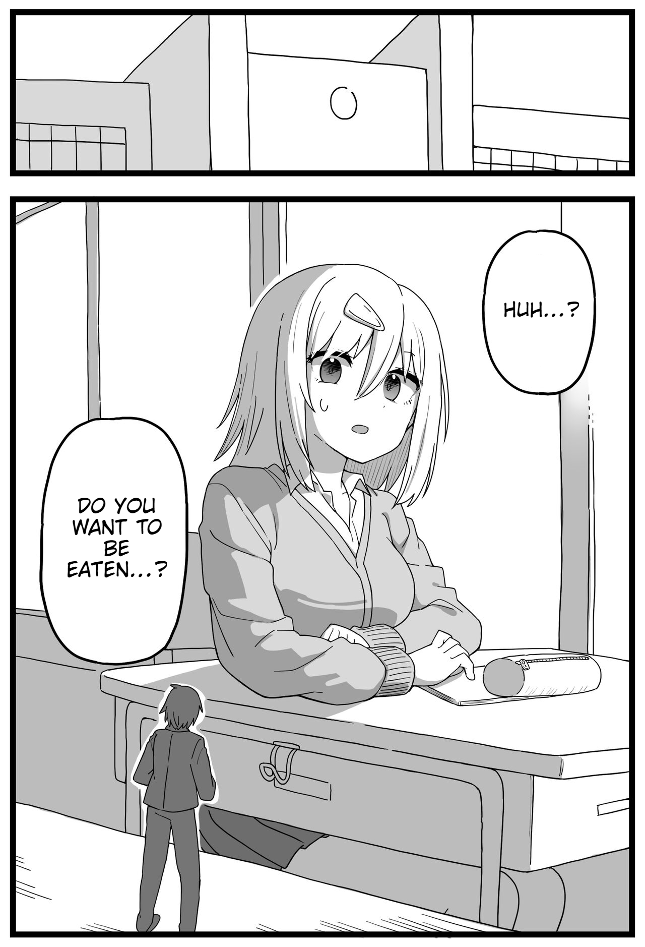 The Manga about Being Physically Eaten by a Giant Classmate page 2 full