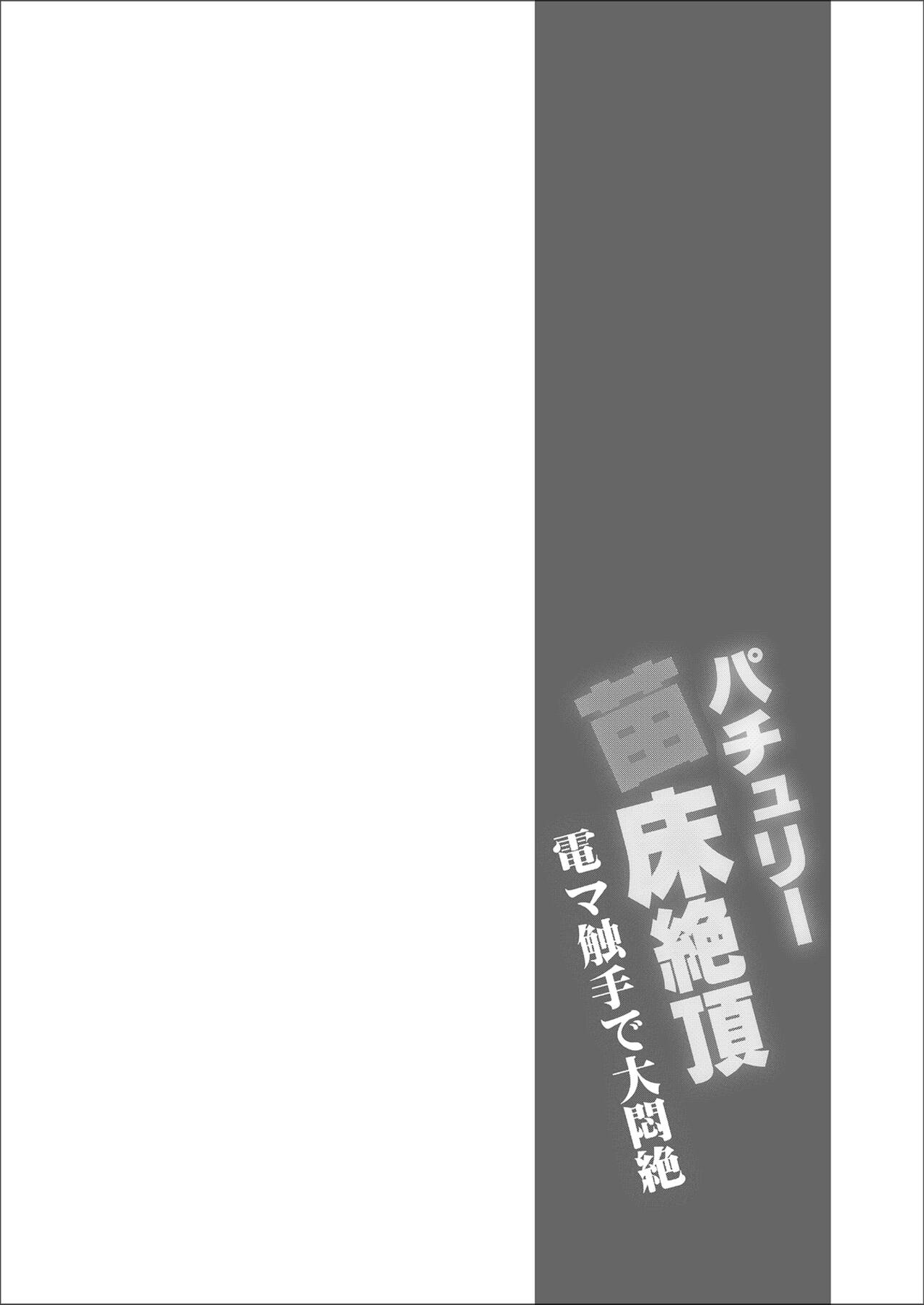 patchouli Naedoko Zecchou Den shokushu de Daimonzetsu page 3 full