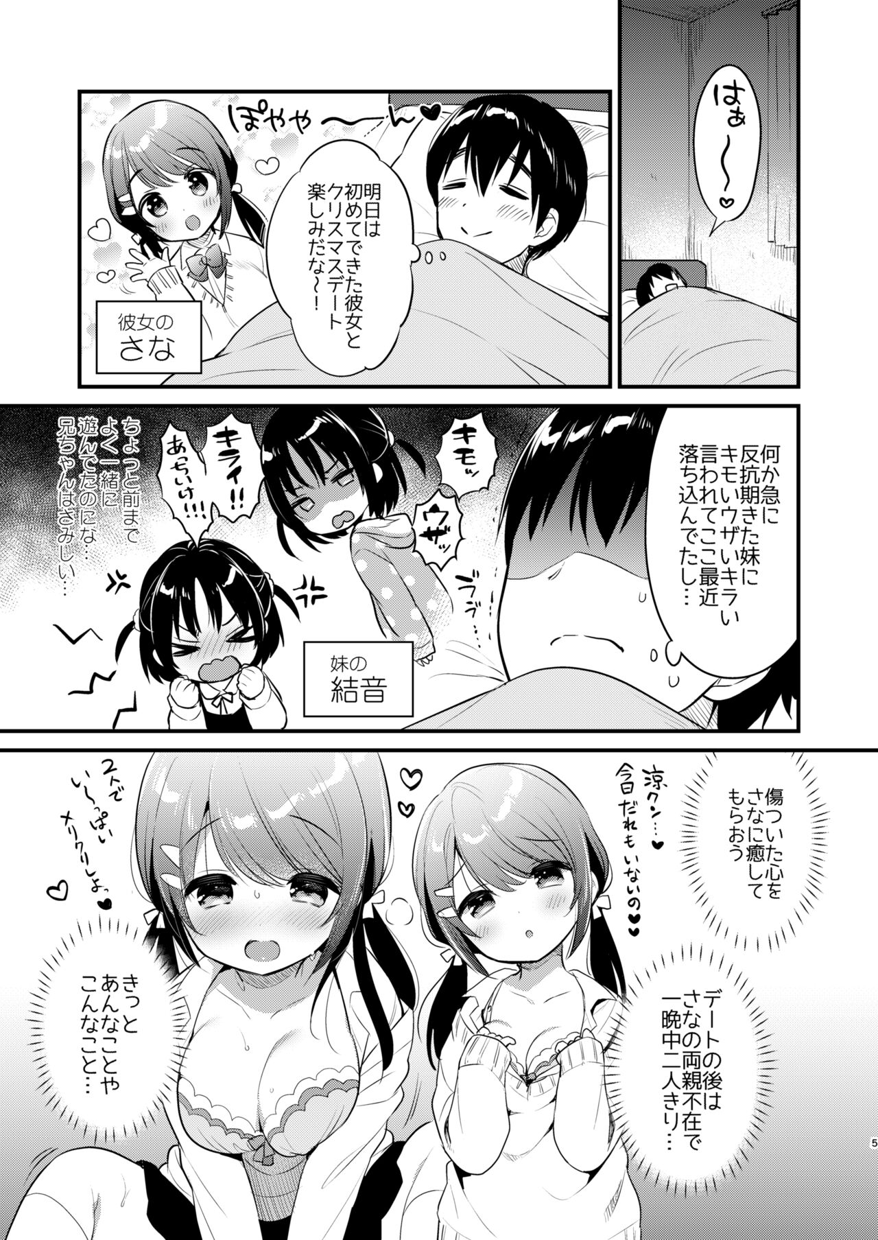 Guigui Imouto ni Honrou Sareru Yowayowa Ani page 4 full