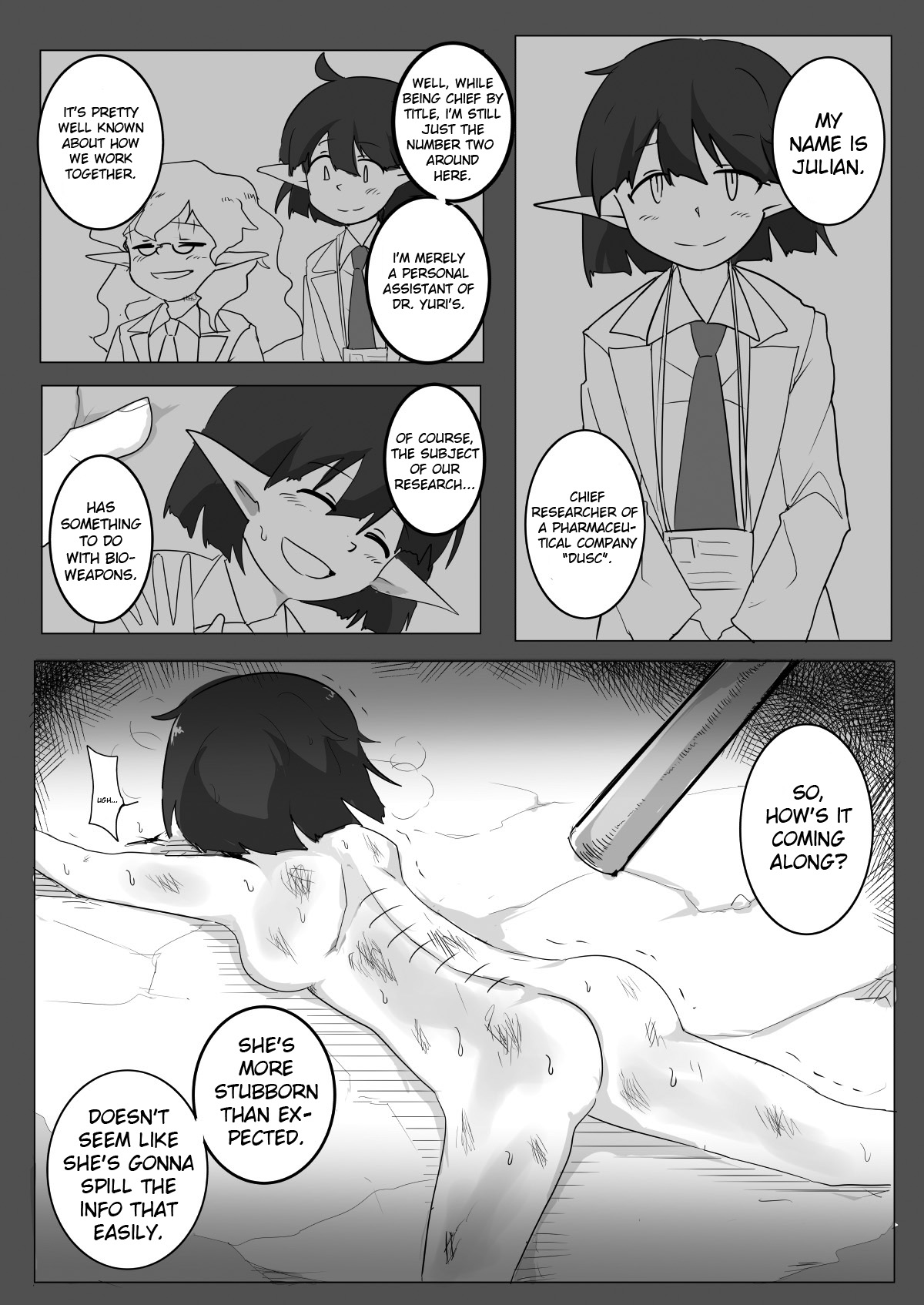 Watashi to Shokushu no 1-nichi Sensou page 2 full
