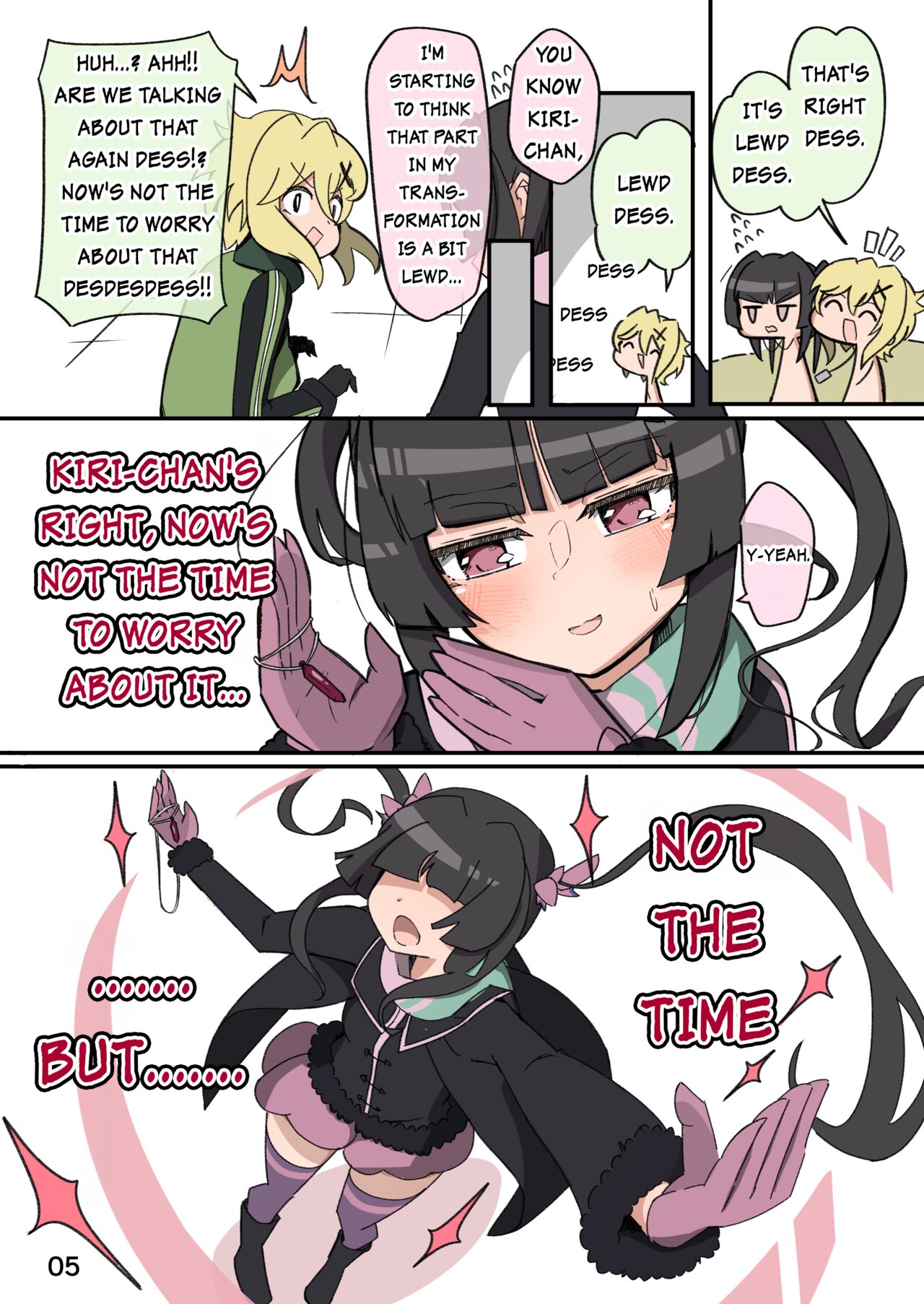 Shirabe is conscious of… page 4 full
