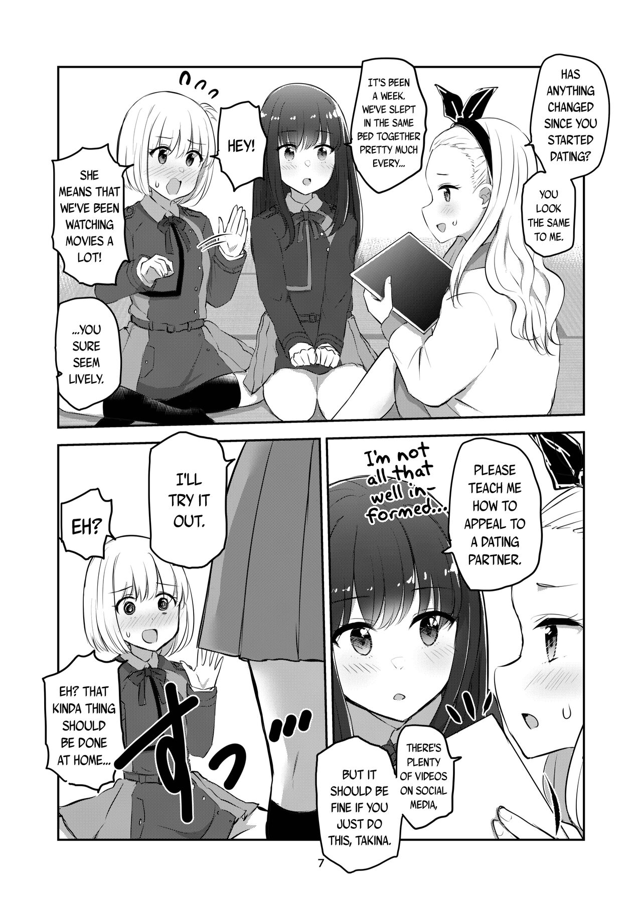 Kimi to Watashi no, Kankei no, Shoumei. | The Proof of Our Relationship page 7 full
