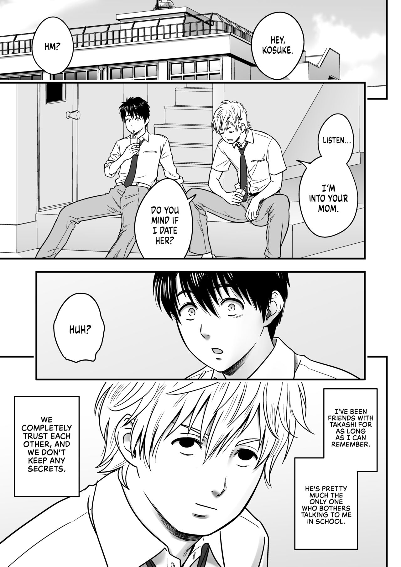 Haha ga Tomo Kano ni Natta node 1-2 page 1 full