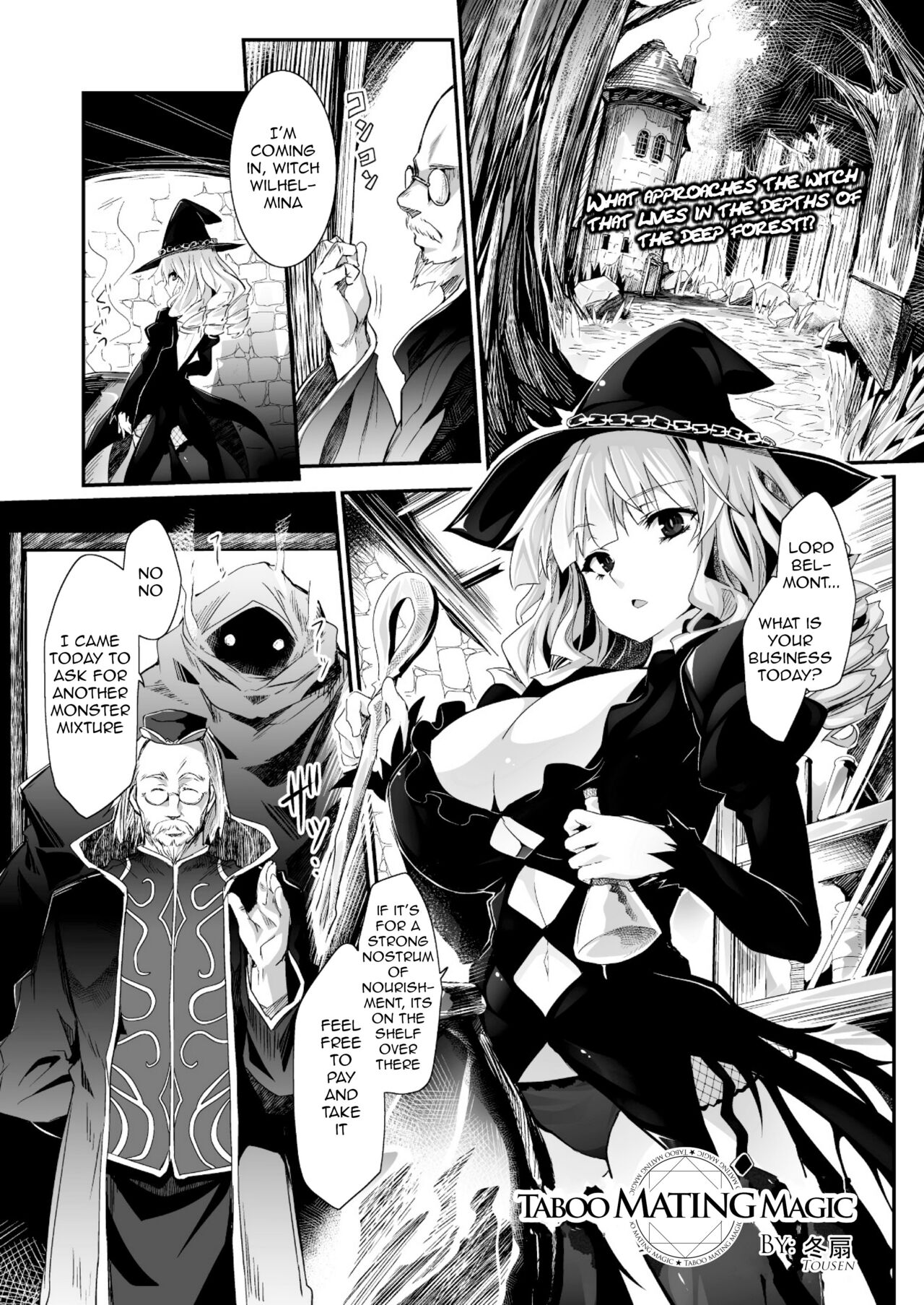 Kinki no Kouhai Majutsu | Taboo Mating Magic page 1 full