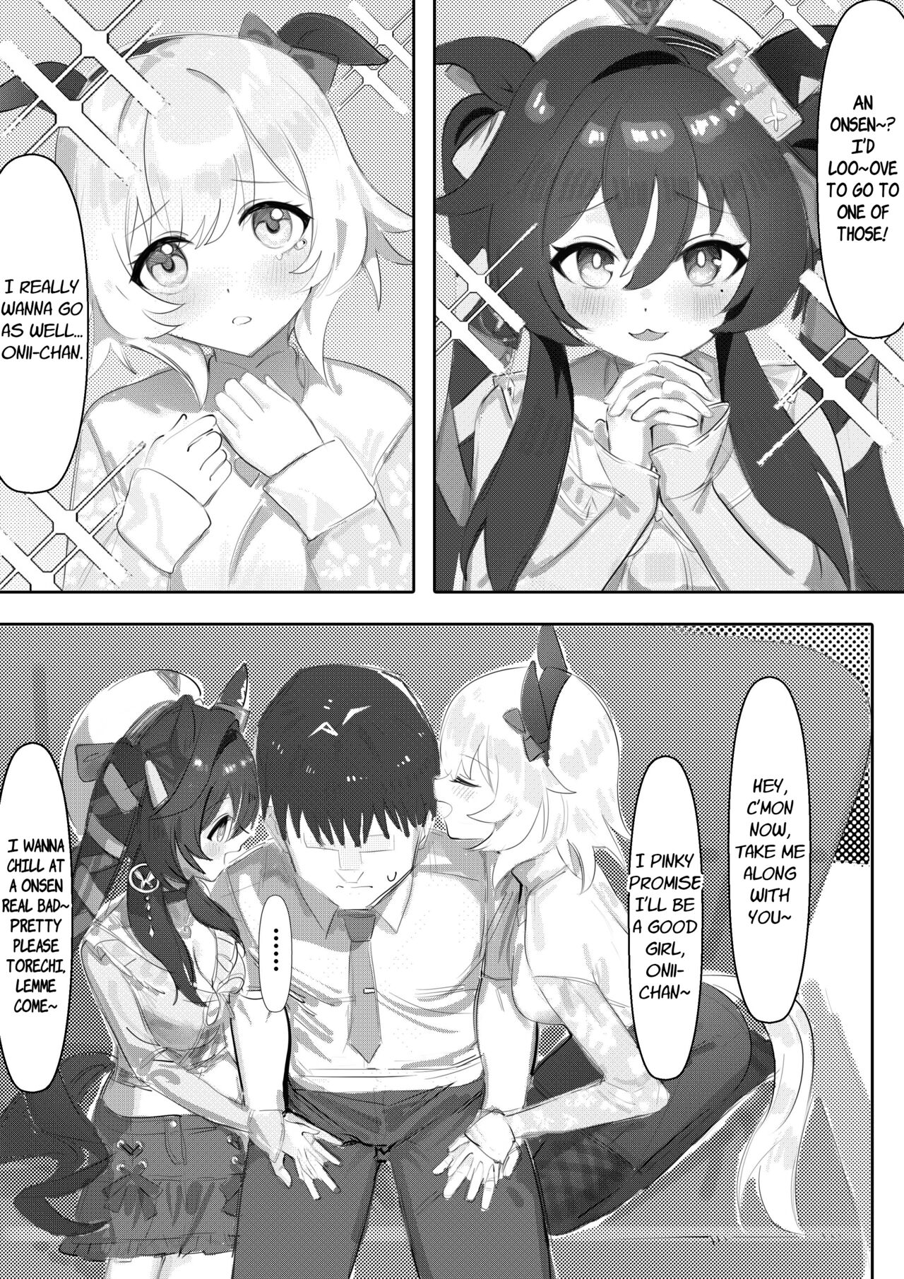 Imouto to Imouto to Onsen | Onsen with Sister and Sister page 5 full