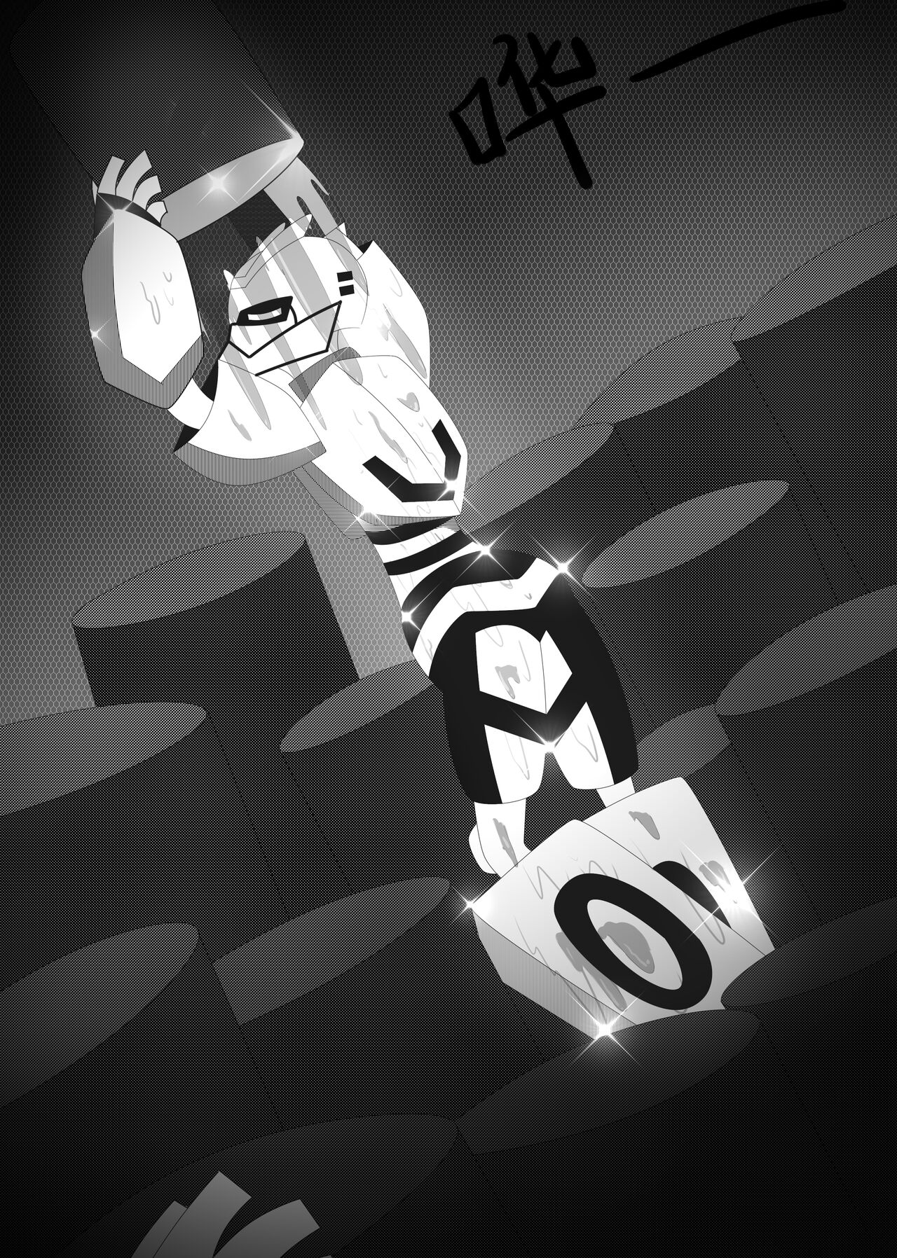 Transformers animated doujinshi《MISUNDERSTAND》beewasp R-18 page 6 full