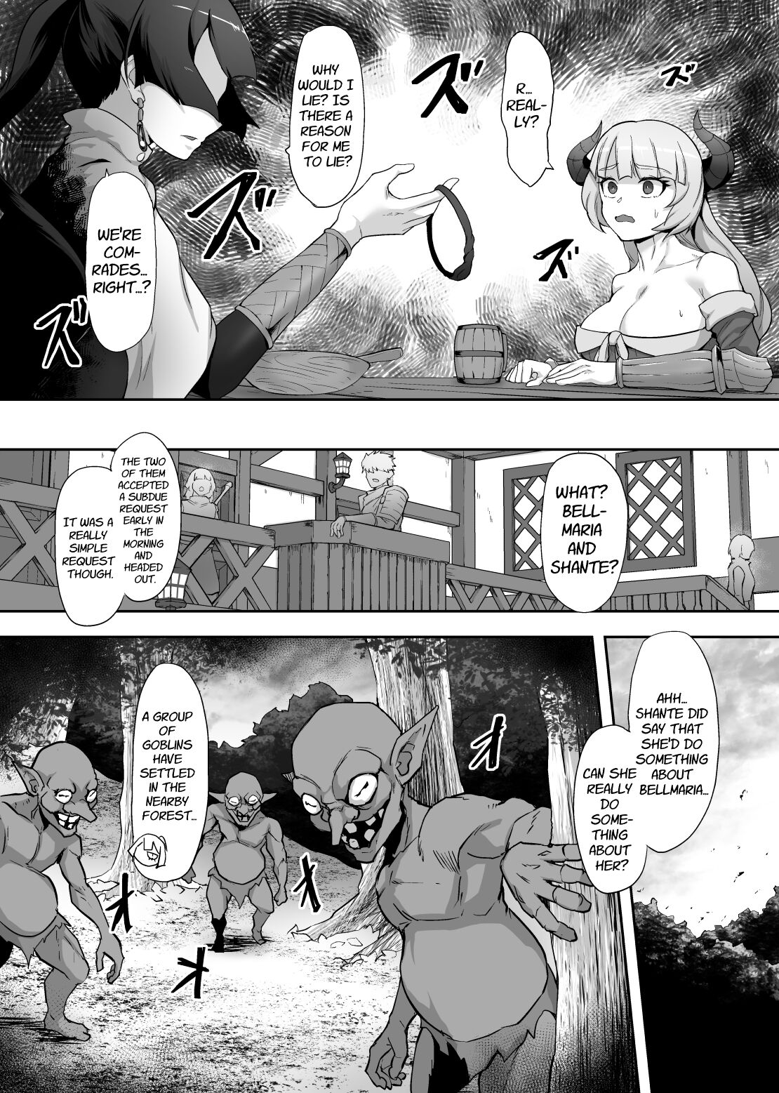 Tettsui no Onna Senshi, Mamono ni Makete Okasareru Mousou o Kojirase Shinu yori Hidoi Me ni Au | The Hammer-wielding Warrior's Fate page 10 full