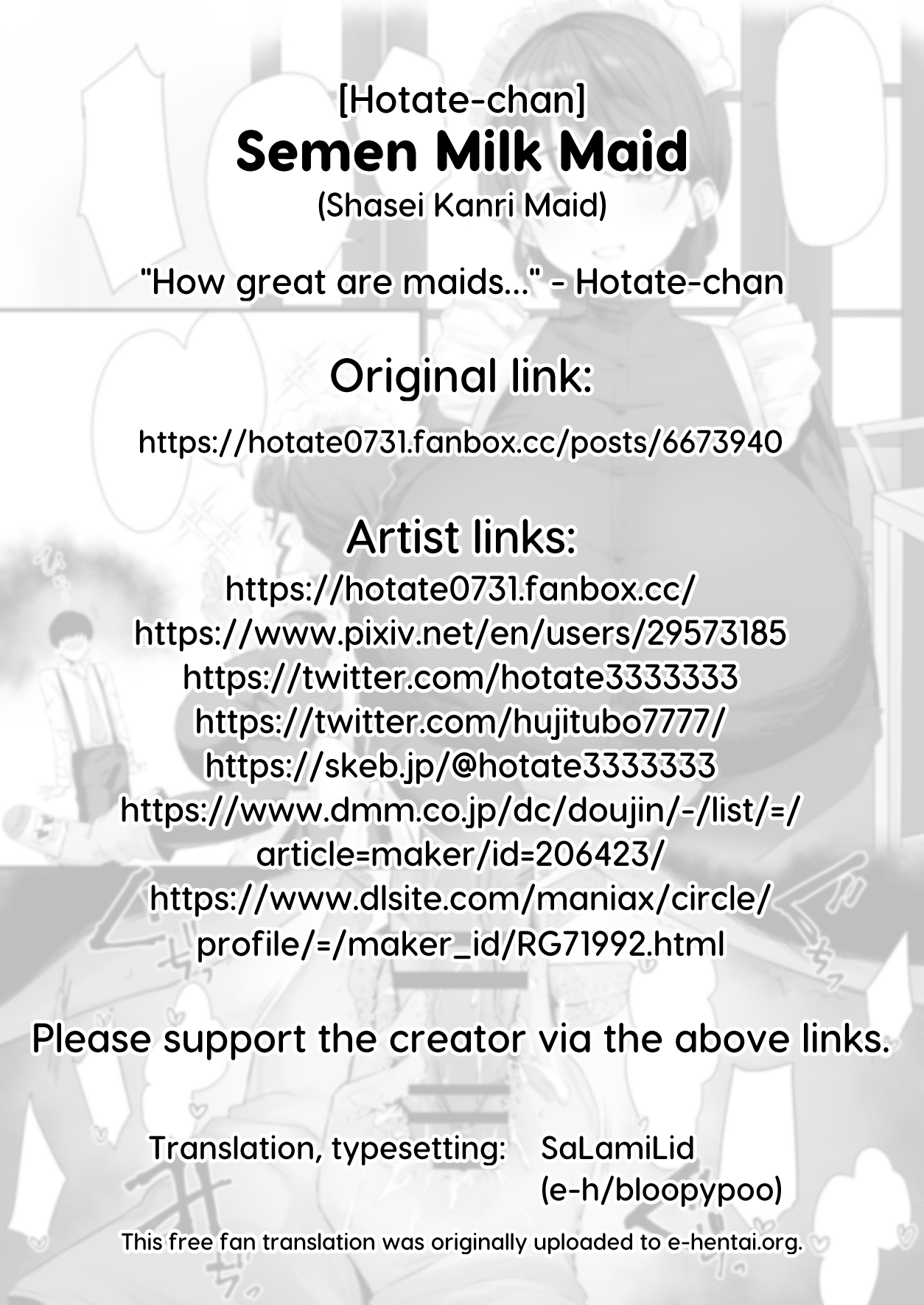 Shasei Kanri Maid | Semen Milk Maid page 5 full