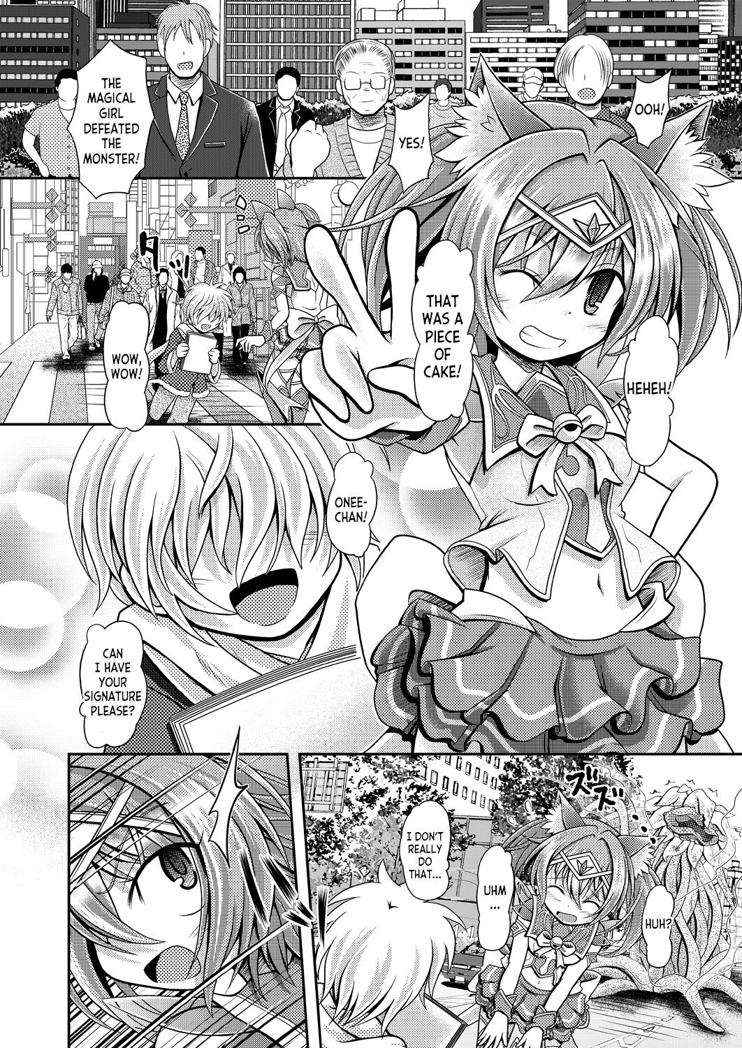 Nekomimi Mahou Shoujo wa Naedoko ni Sarete Shimashimashita. page 6 full