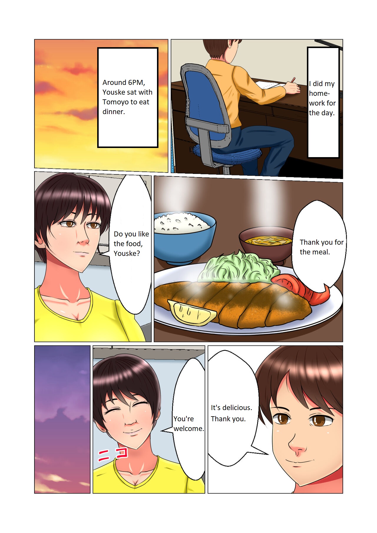 Suimin Kan Ninshin Vol. 1 "Tomoyo" | Sleep Rape Pregnancy Vol. 1 "Tomoyo" page 7 full
