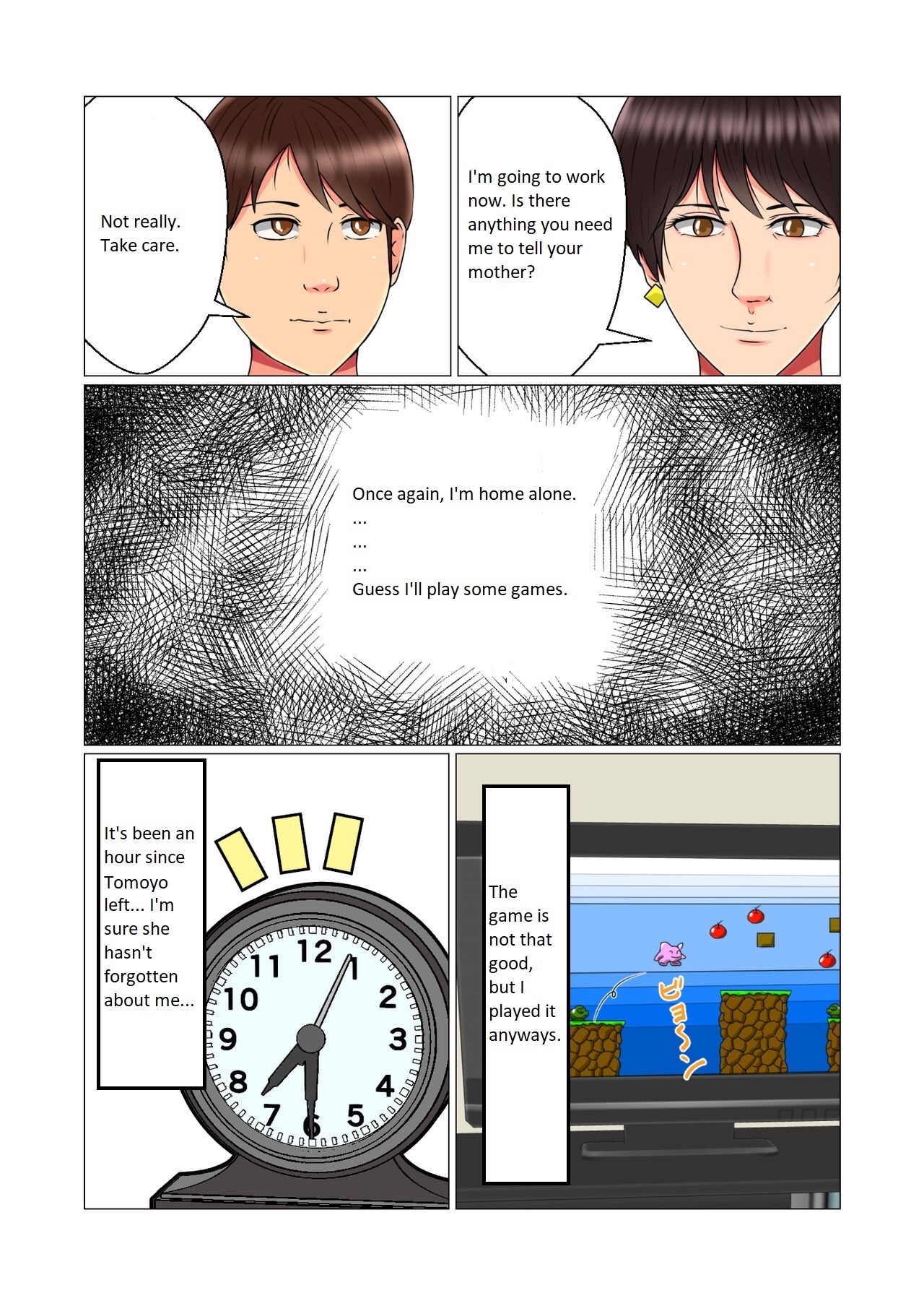 Suimin Kan Ninshin Vol. 1 "Tomoyo" | Sleep Rape Pregnancy Vol. 1 "Tomoyo" page 8 full