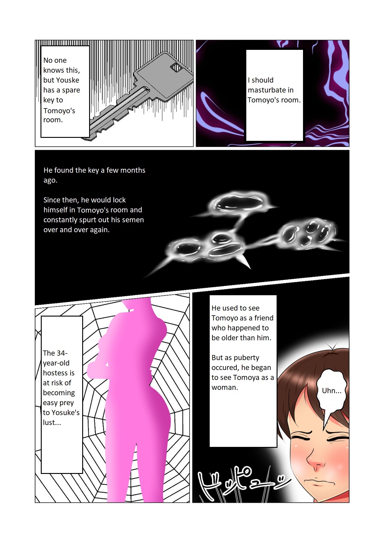 Suimin Kan Ninshin Vol. 1 "Tomoyo" | Sleep Rape Pregnancy Vol. 1 "Tomoyo" page 9 full