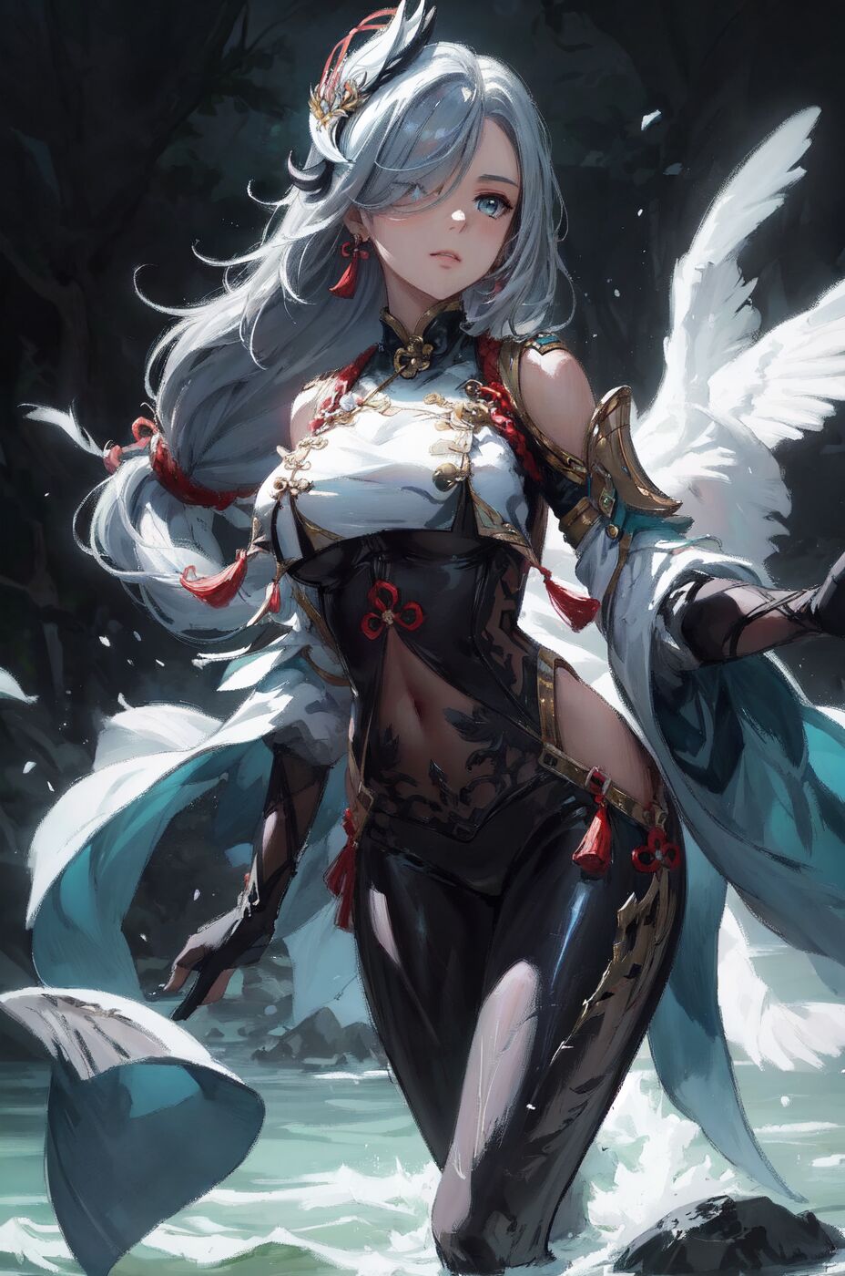 七玥aiart  Genshin Impact|Shenhe|Ganyu page 10 full