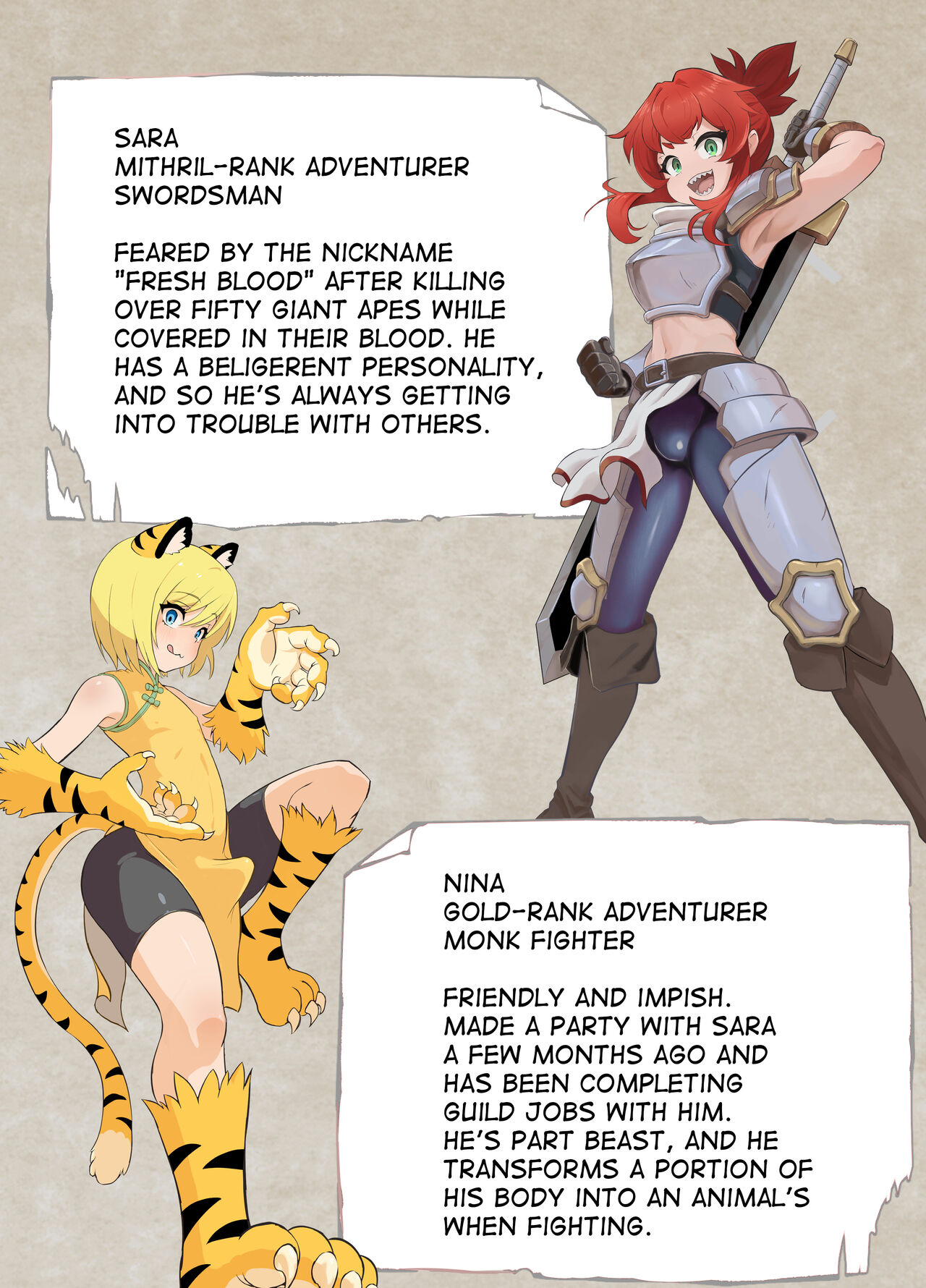 Namaiki Otokonoko Boukensha VS Zetsurin Goblin page 2 full