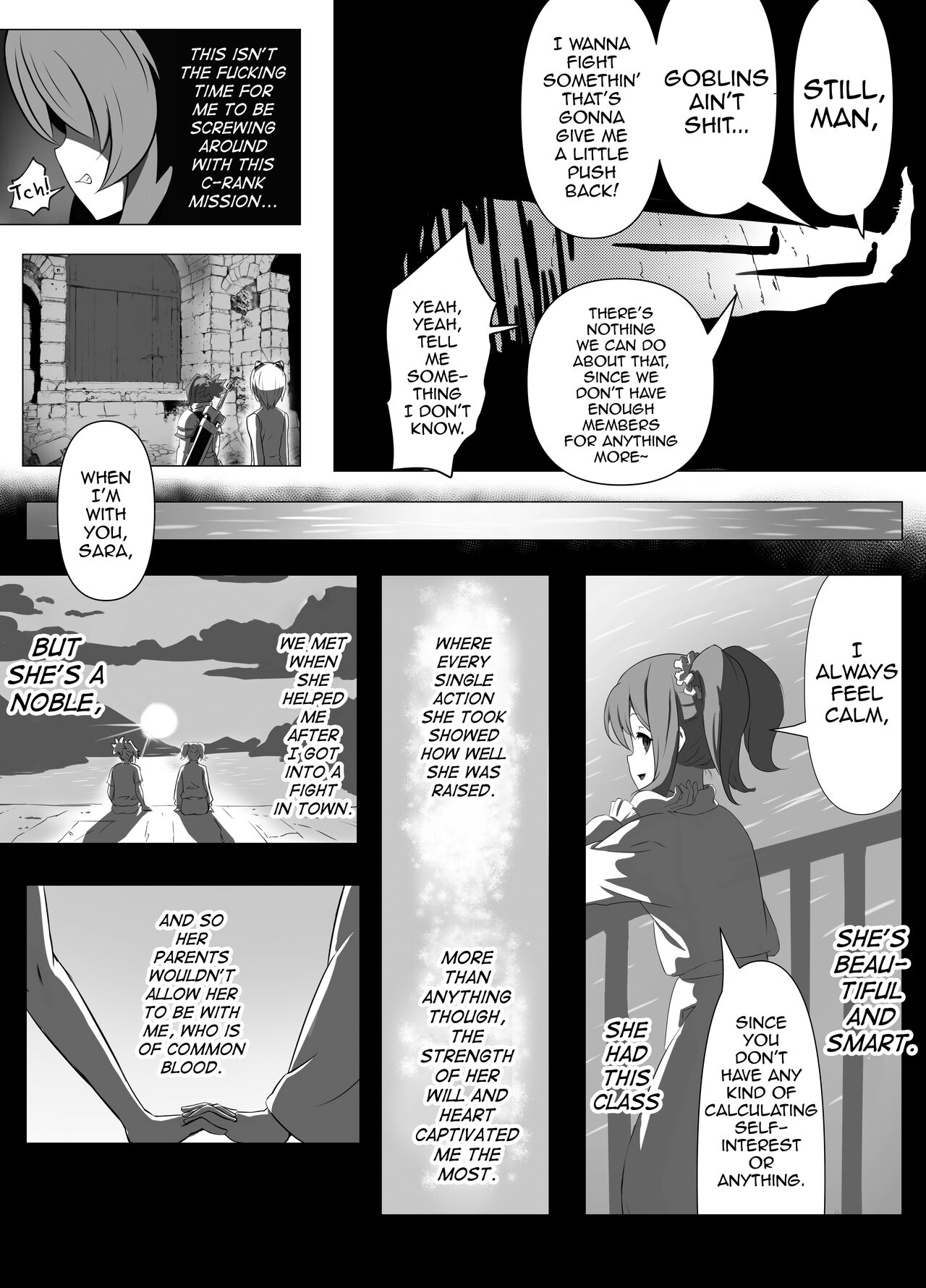 Namaiki Otokonoko Boukensha VS Zetsurin Goblin page 6 full