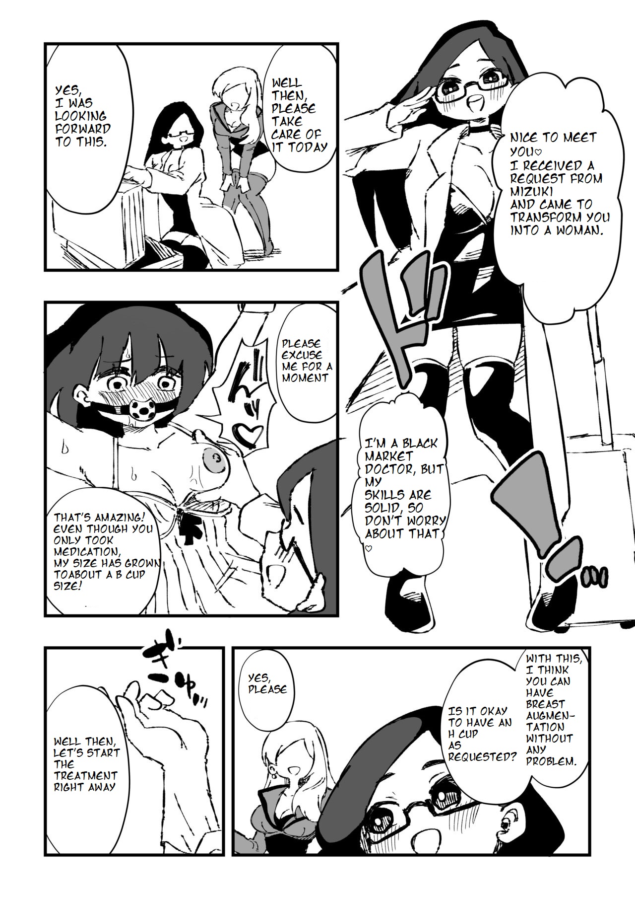 Shussho Shita Moto Shuujin ni Sakaurami Choukyou Sareru Hanashi Zenpen | Being Trained by Ex-Criminals Released from Prison with a Grudge Part 2 page 8 full