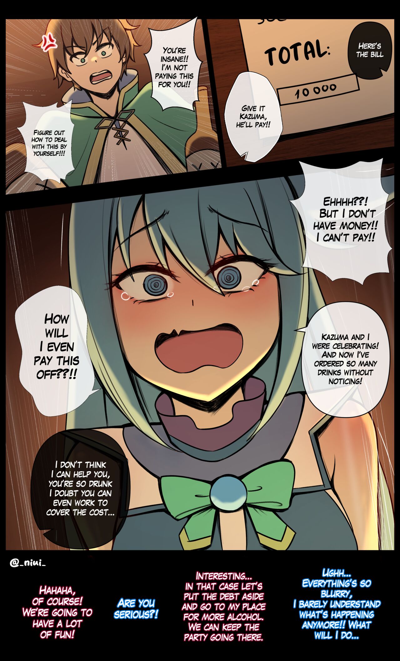 Aqua’s Debt page 1 full