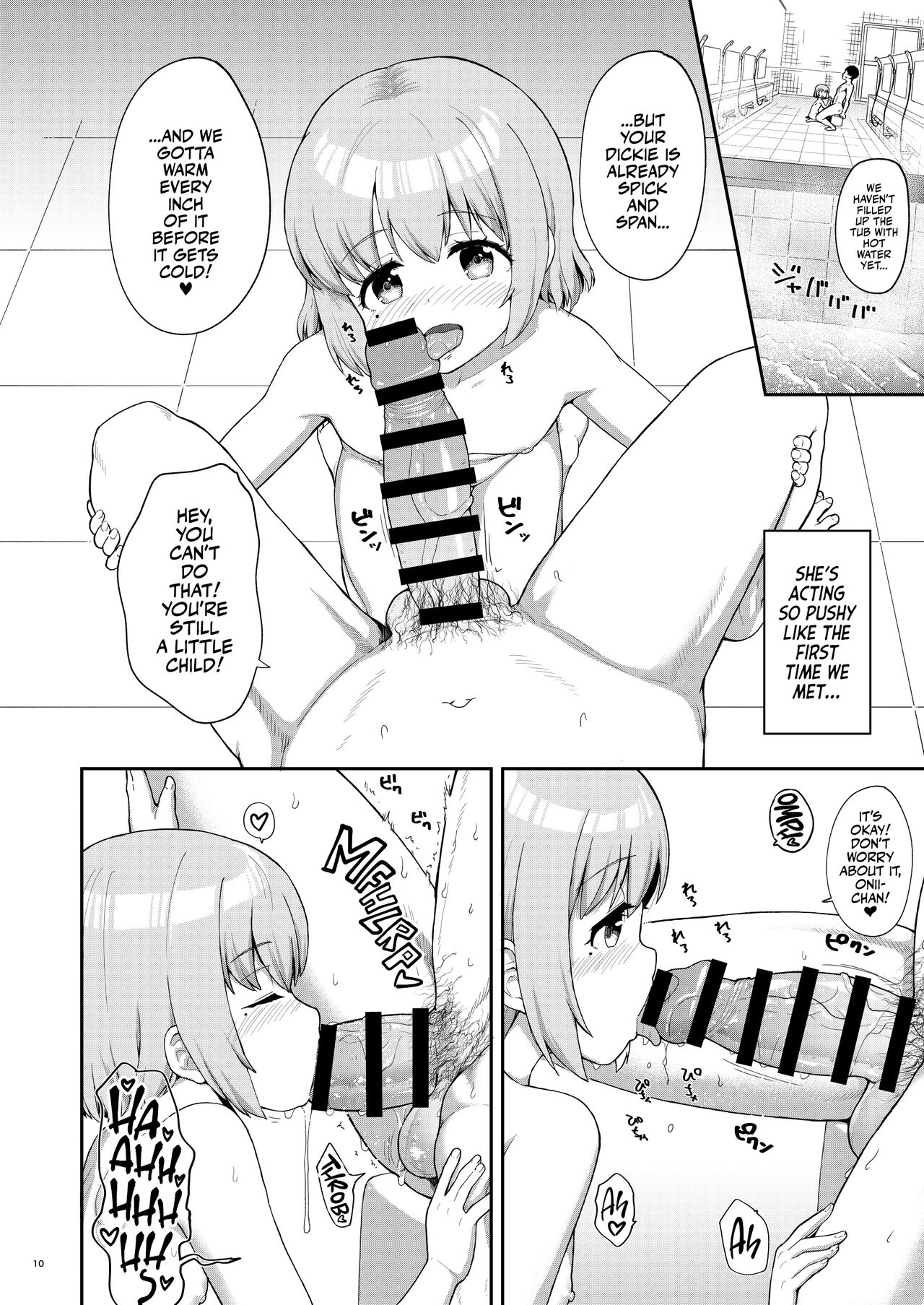 Oyako ga Itonamu Sentou ni Tsurekoma rete itashimashita | I Went to a bathhouse, and Had a Mom and Daughter Double Whopper! page 10 full