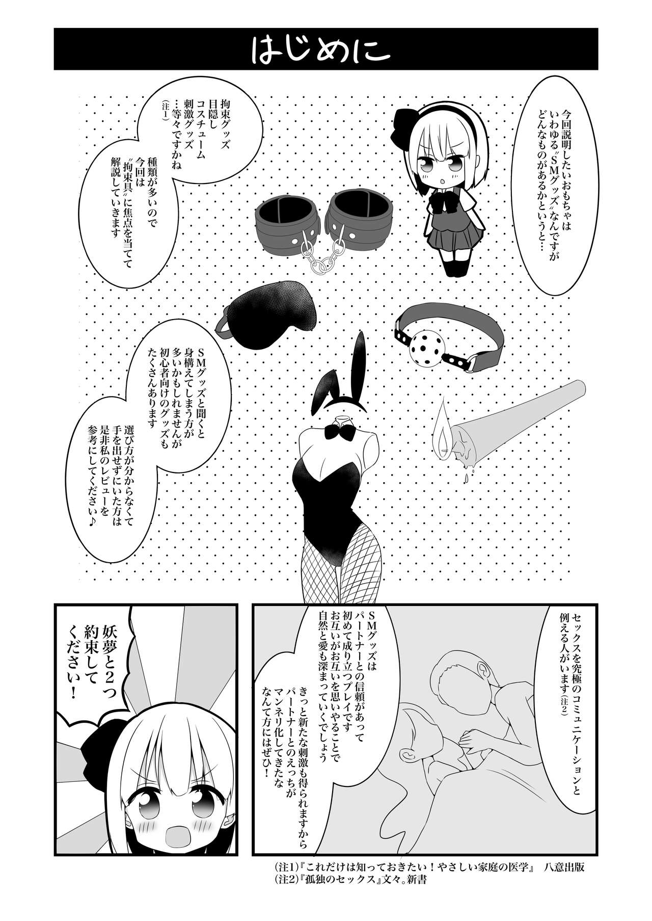 妖夢ちゃんがアダルトグッズのレビューをする話〈拘束編〉 - Page 5 » nhentai