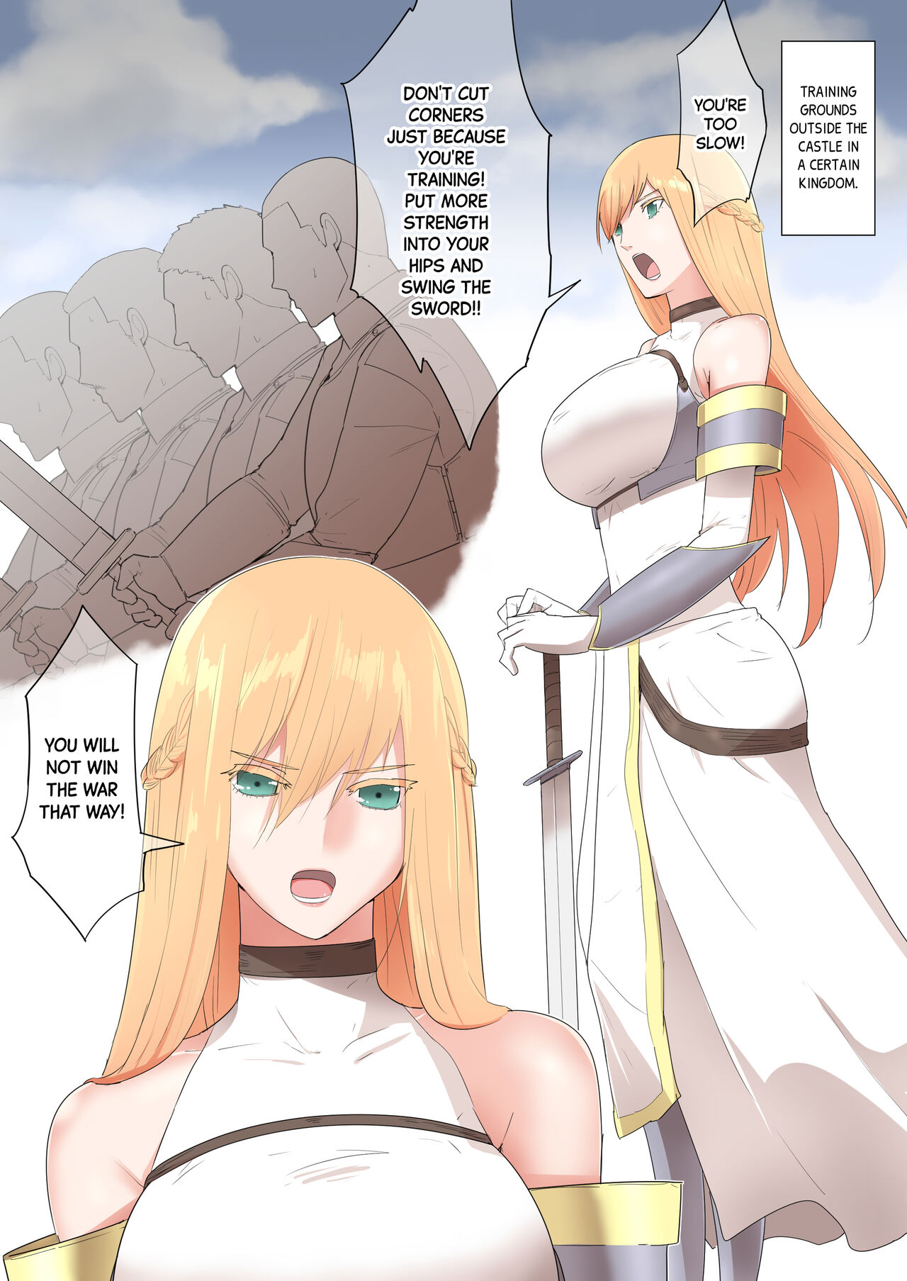 Onna Kishi no Himitsu | A Lady Knight's Secret page 4 full