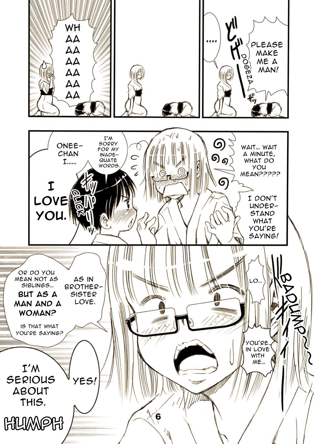 Yarashite Kureru Jimi-gao Onee-chan. page 6 full