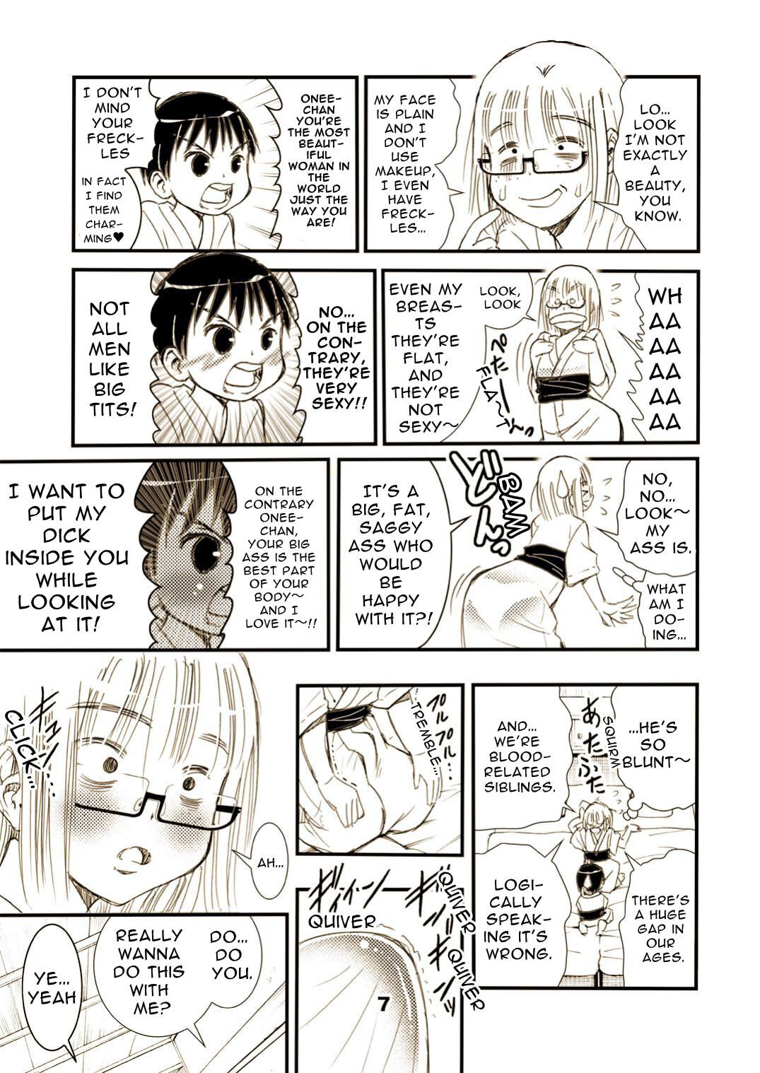 Yarashite Kureru Jimi-gao Onee-chan. page 7 full