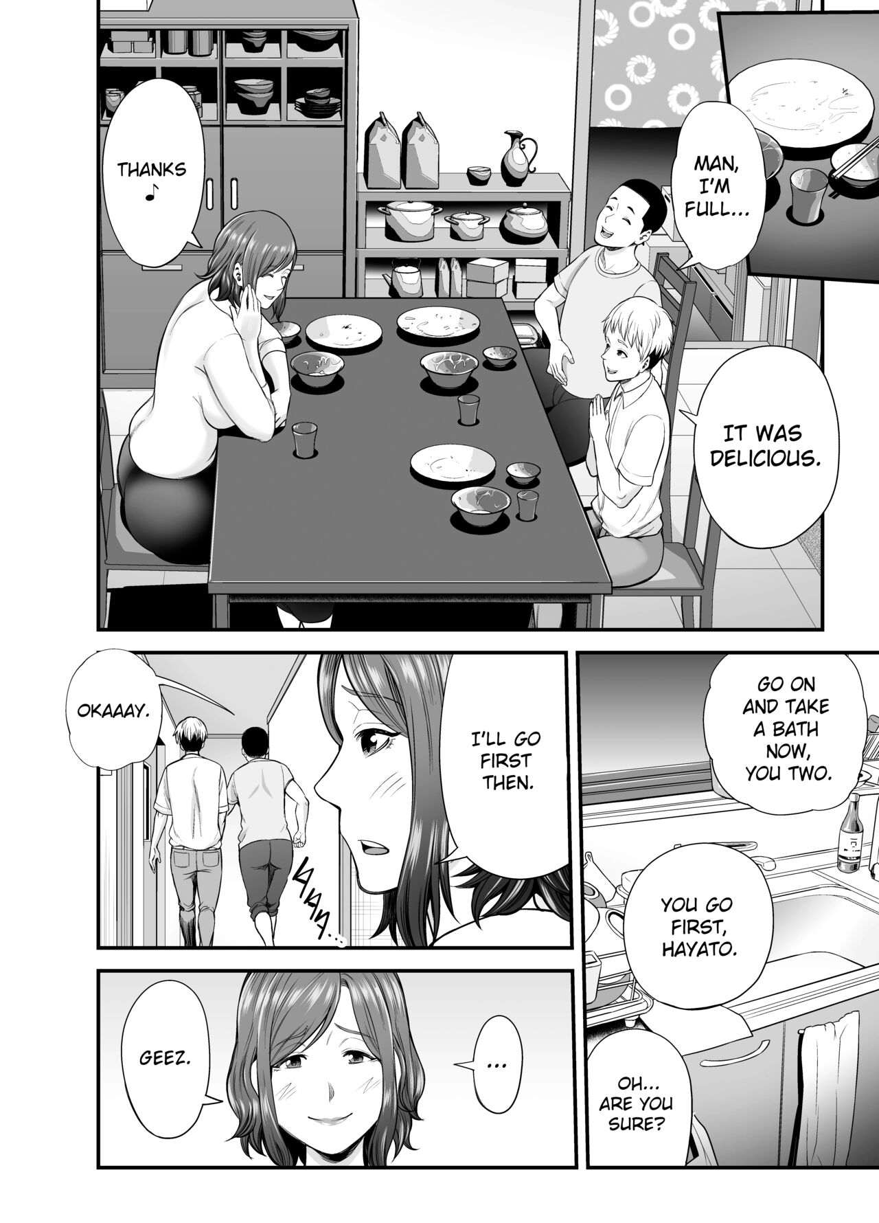 Sexless de Yokkyu Fuman na Watashi wa, Musuko no Tomodachi to... page 9 full
