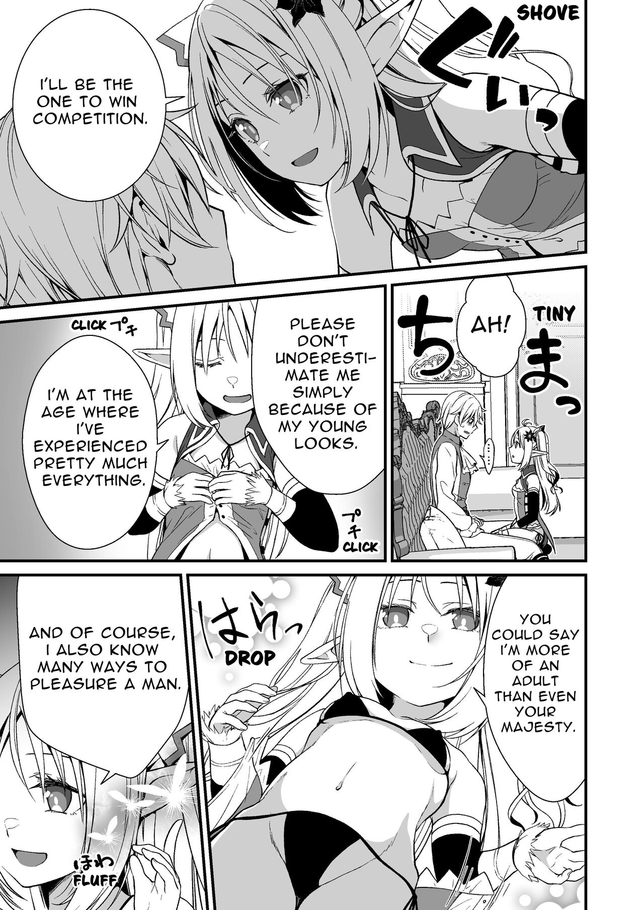 Loli Elf no Healer ni Tansan Shasei shite moratte Tanetsuke Kongan Ecchi | Little Elf's Carbonated Cumsqueeze page 4 full