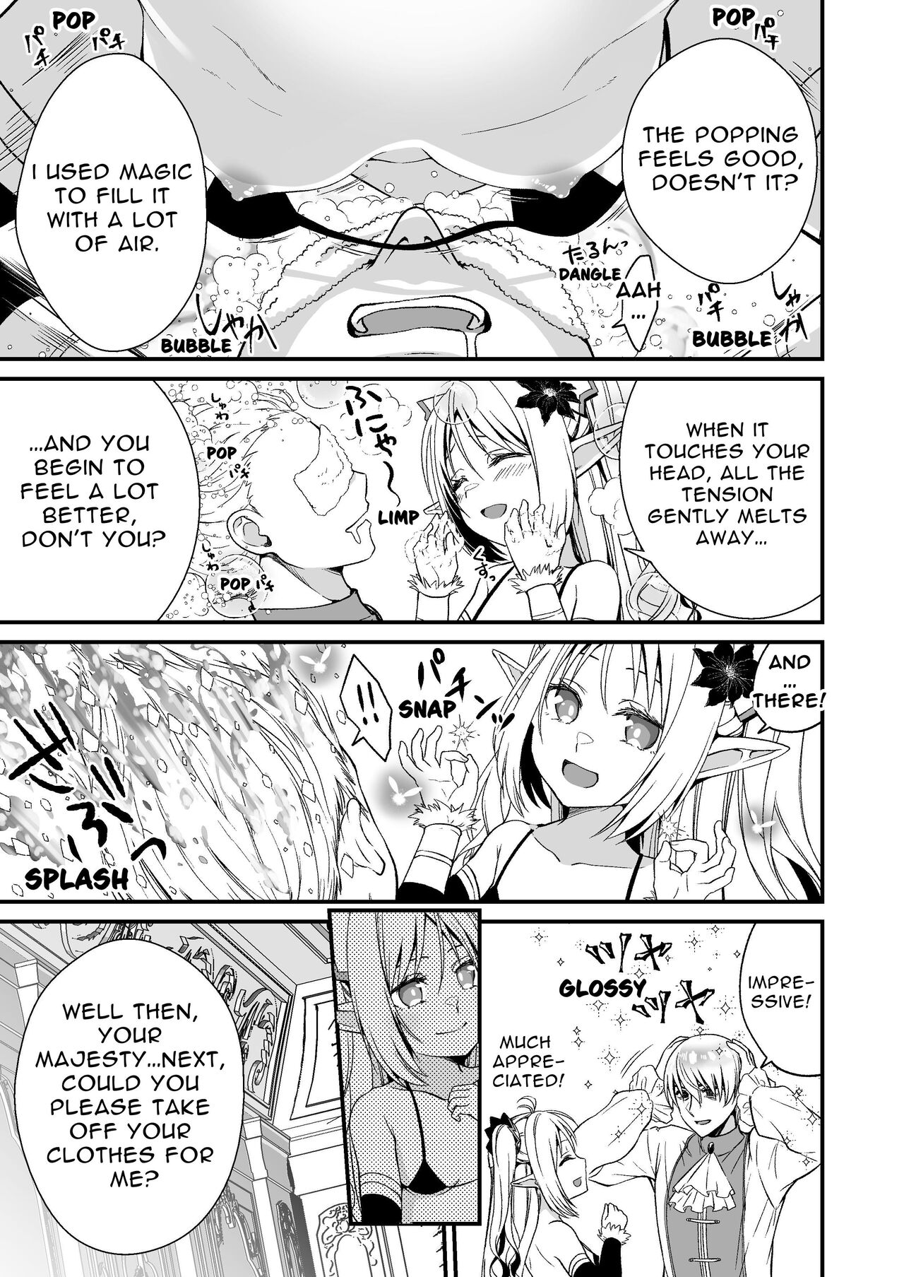 Loli Elf no Healer ni Tansan Shasei shite moratte Tanetsuke Kongan Ecchi | Little Elf's Carbonated Cumsqueeze page 6 full