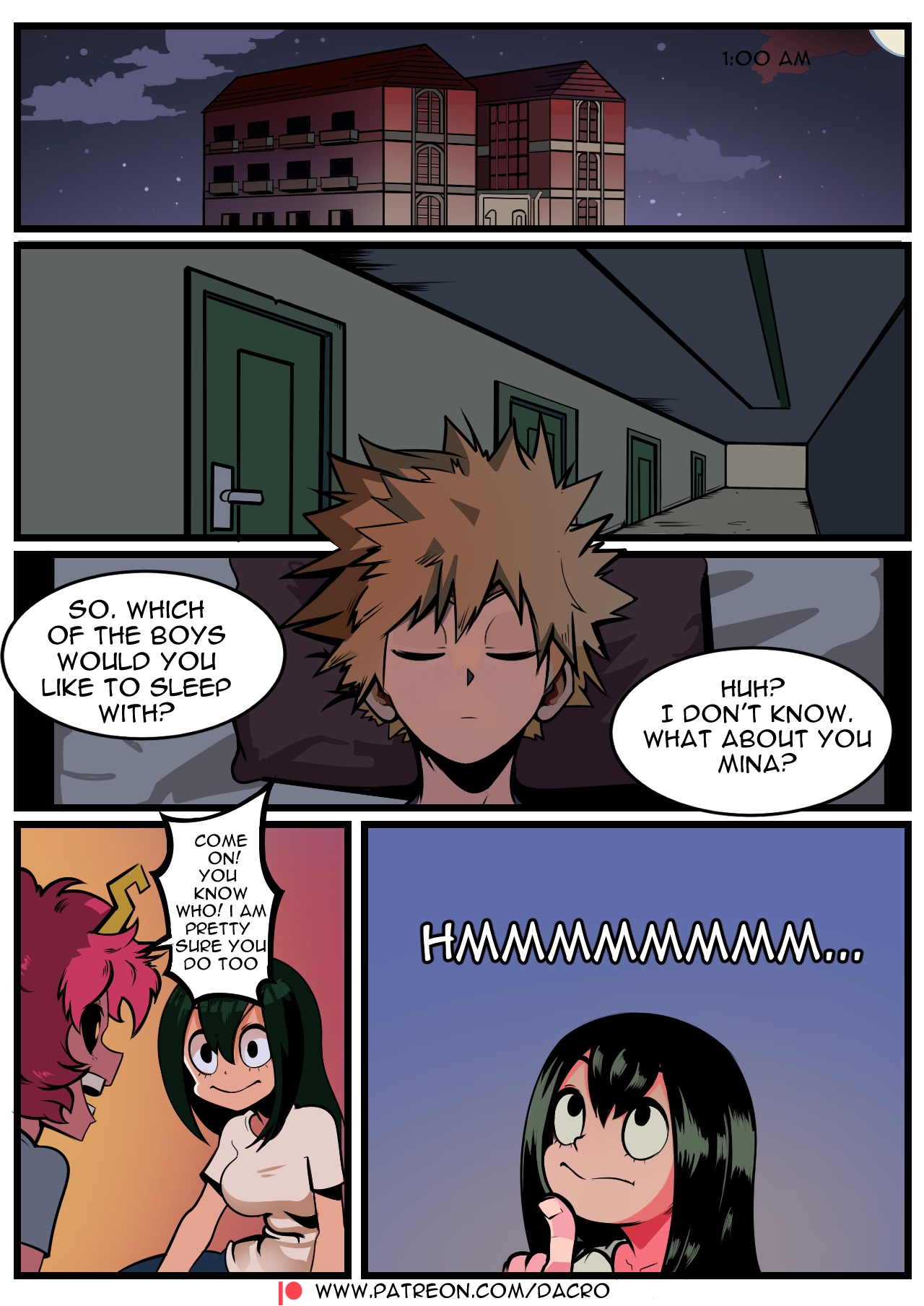 Love is an Explotion page 1 full