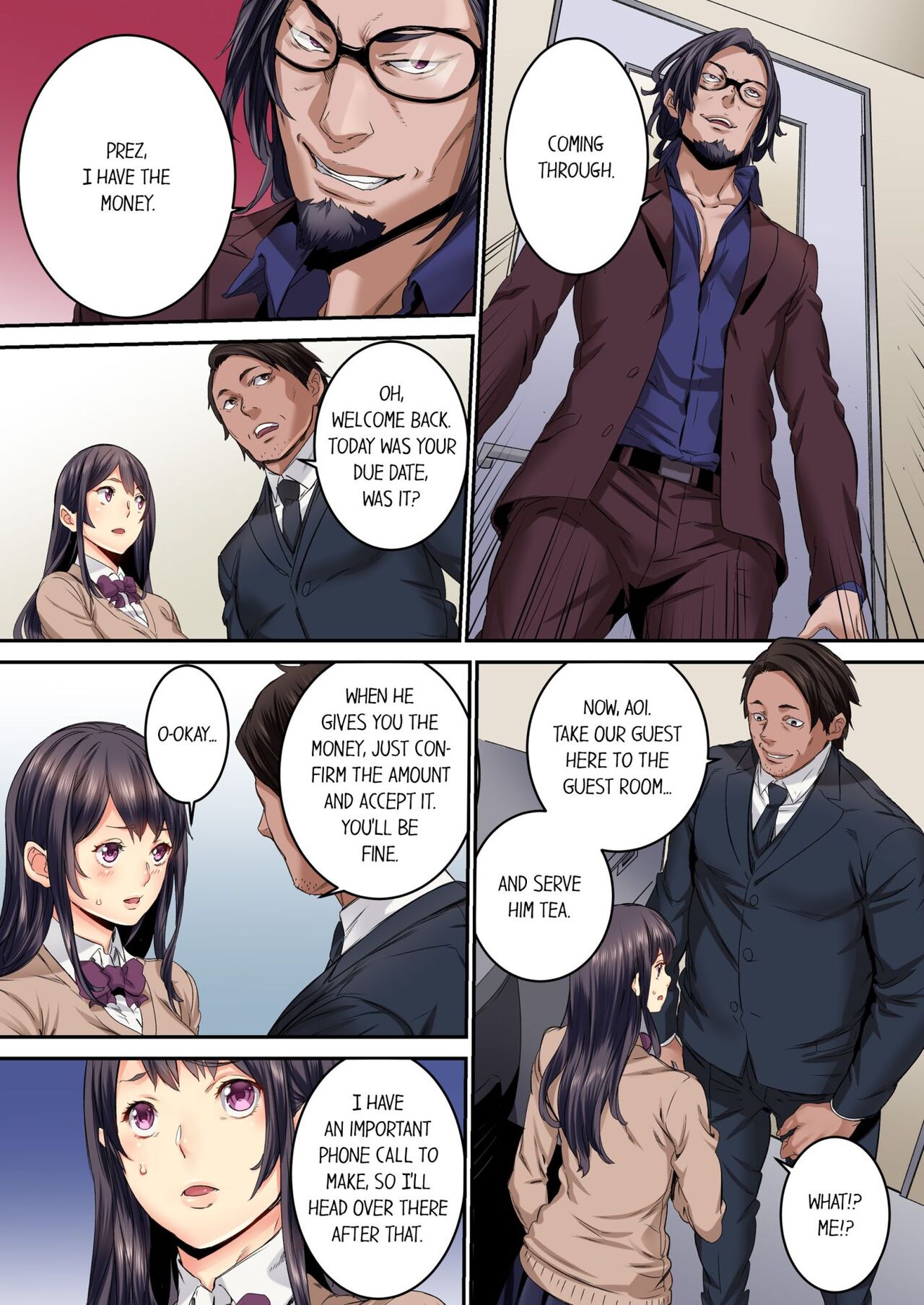 "Ikaseru Furi suru dake" tte Itta no ni... Satsutaba o Kuwaenagara Maji Ikigao o Sarasu JK 1 | But You Said You'd Only Pretend to Make Me Cum... 1 page 7 full