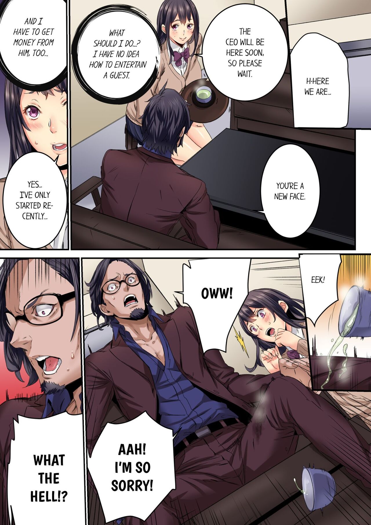 "Ikaseru Furi suru dake" tte Itta no ni... Satsutaba o Kuwaenagara Maji Ikigao o Sarasu JK 1 | But You Said You'd Only Pretend to Make Me Cum... 1 page 8 full