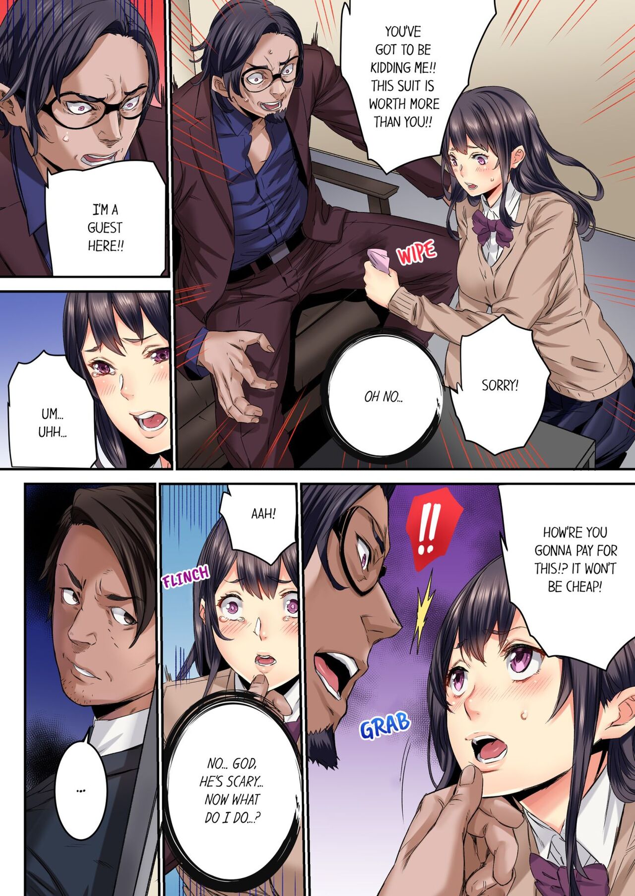 "Ikaseru Furi suru dake" tte Itta no ni... Satsutaba o Kuwaenagara Maji Ikigao o Sarasu JK 1 | But You Said You'd Only Pretend to Make Me Cum... 1 page 9 full