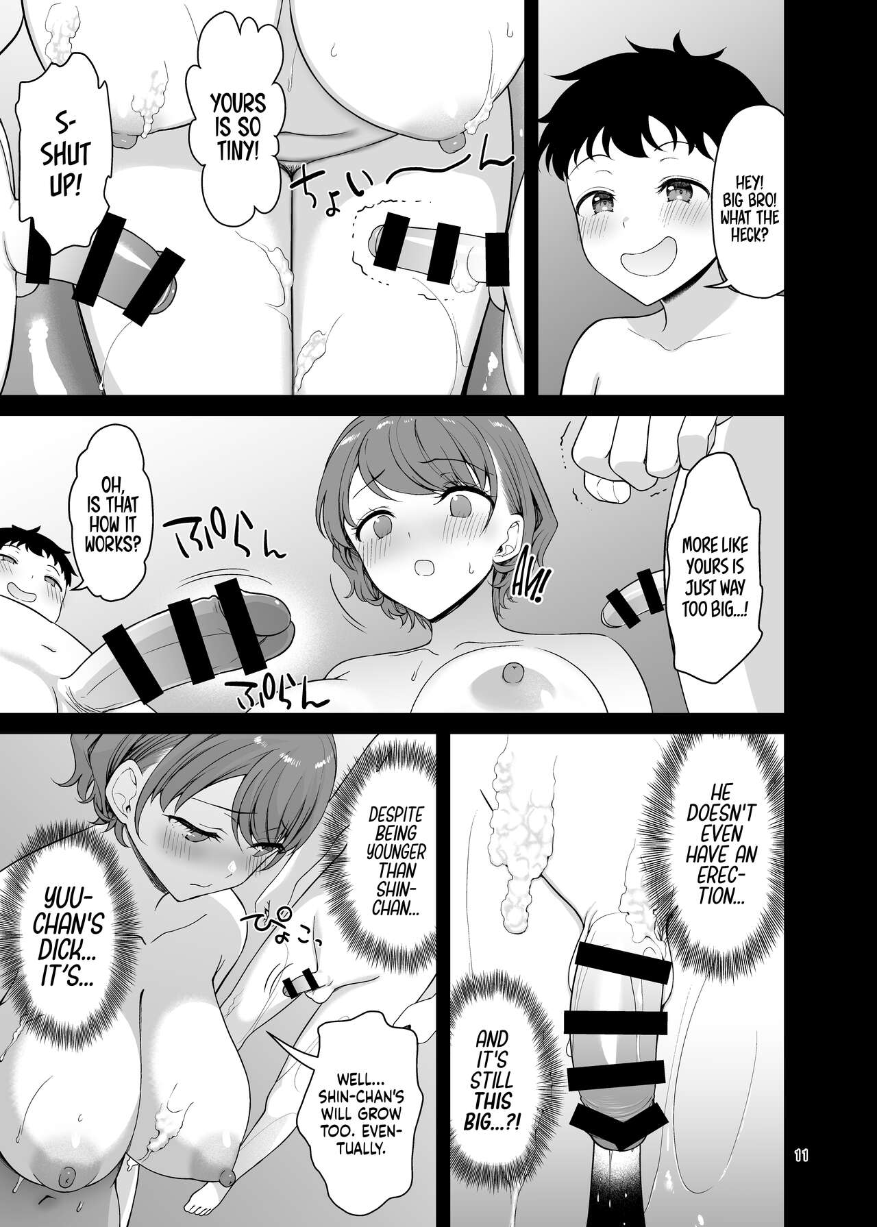 [Akapenguin (Asahina Hikage)] Boku no Mama wa Otouto no Mae de dake Dosukebe ni Naru | My Mom Turns Into a Slut for My Little Brother, and Him Alone [English] [Sloppy Seconds] [Digital] Hentai - Raw  11