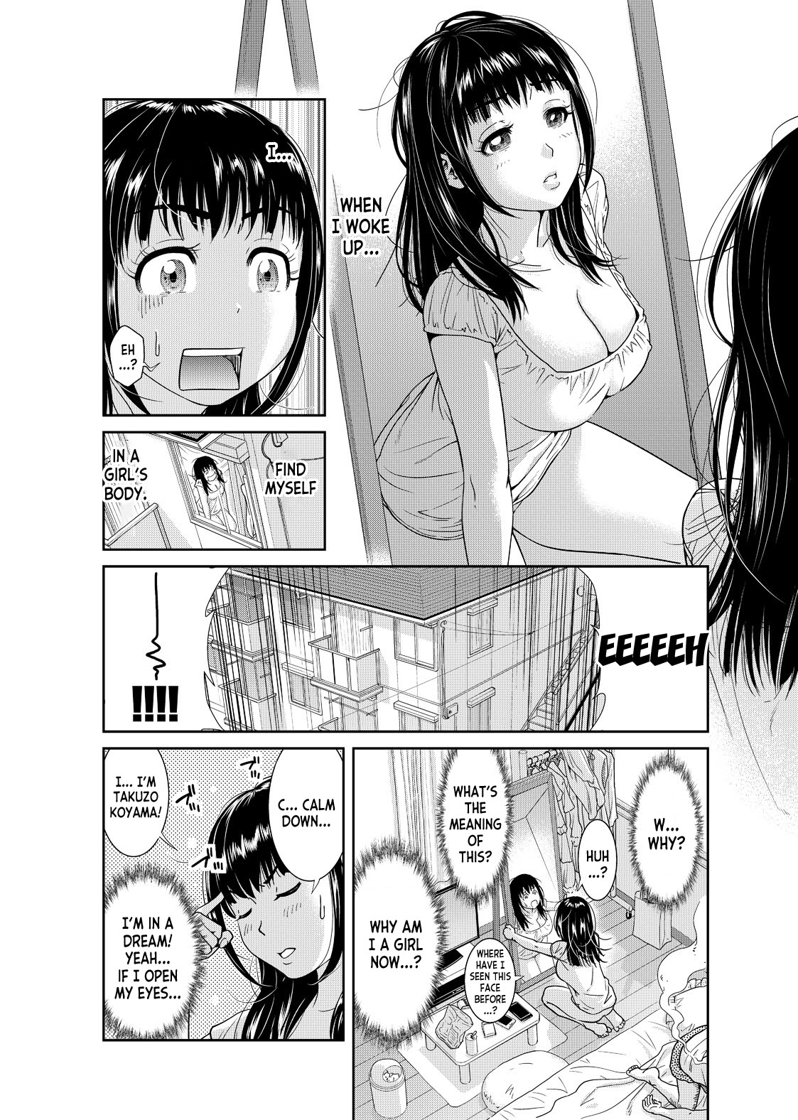 Ore to Anoko no Nyotaika Change ~Naka de Ittara Koutai Shite ne ~ 1 page 3 full