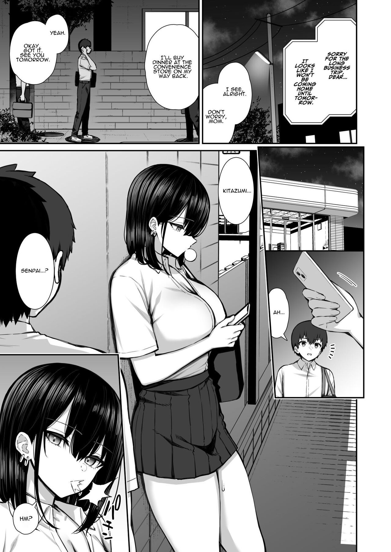 Iede Gal na Senpai wa Kantan ni Yarasete Kureru page 3 full