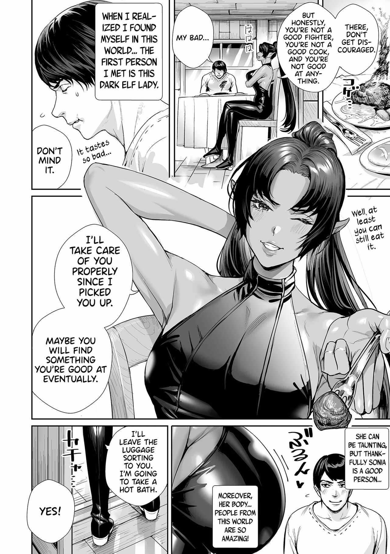 Dark Elf no Onee-san ni Hirowarete | I Was Picked Up By Miss Dark Elf page 2 full