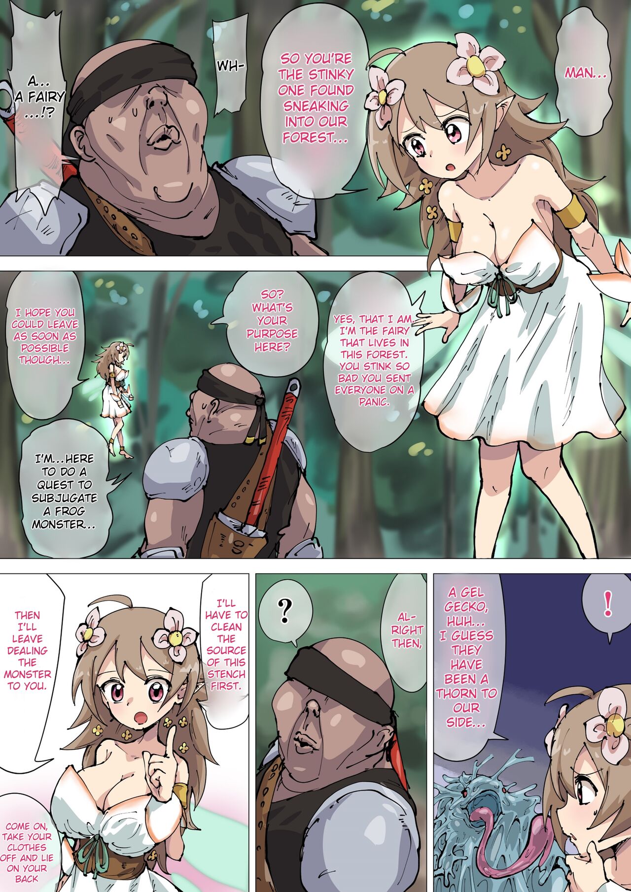 Yousei no Chinkasu Souji | The Fairy's Smegma Cleaning page 1 full