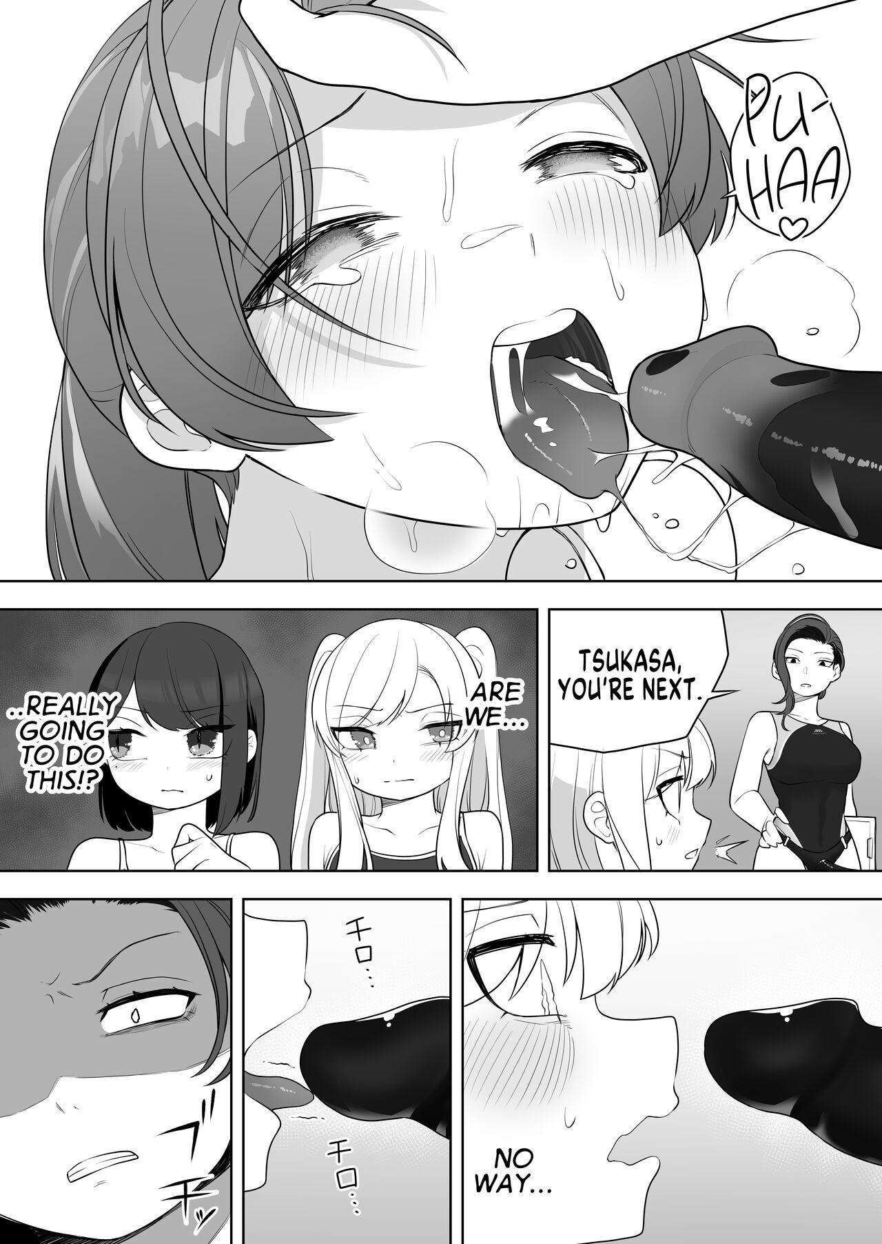 Kyousei Gimukyouiku! TS Ecchi na Onnanoko Kunrenkou! | Correction and Duty Education! Training School for Lewd TS Girls! page 8 full