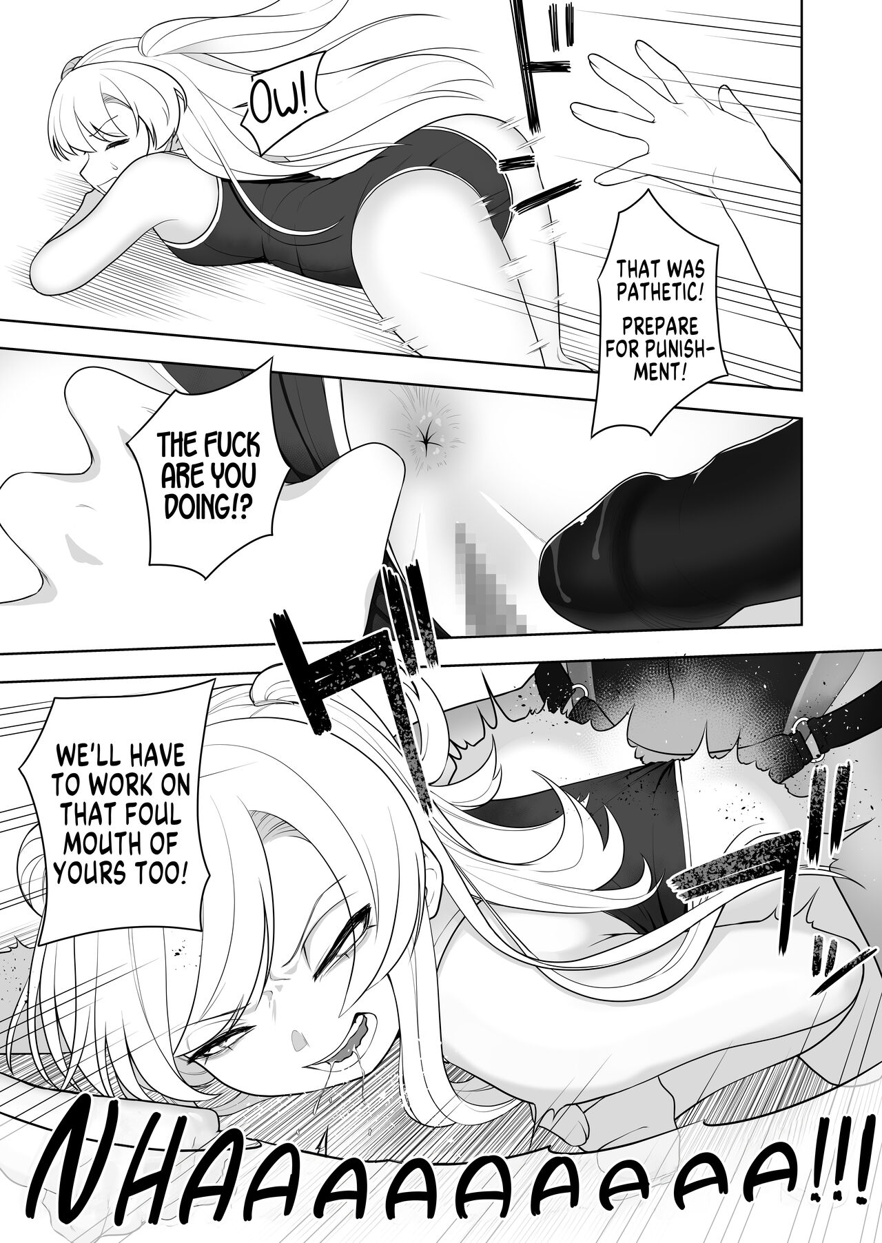 Kyousei Gimukyouiku! TS Ecchi na Onnanoko Kunrenkou! | Correction and Duty Education! Training School for Lewd TS Girls! page 9 full