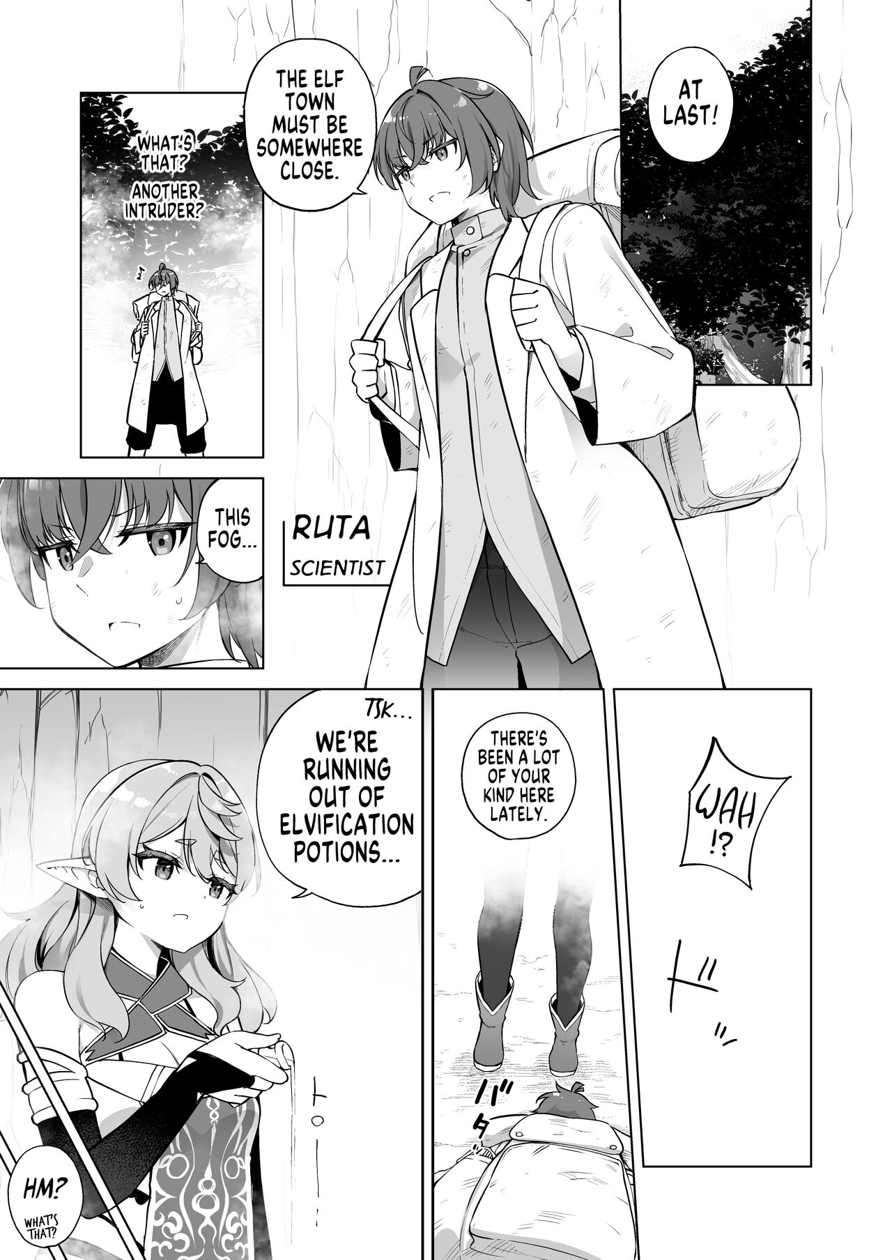 TS Elf no Tsukurikata Elf-ka no Kusuri Gaiden | How To Make a Gender-Bent Elf Elvification Drug Side Story page 3 full
