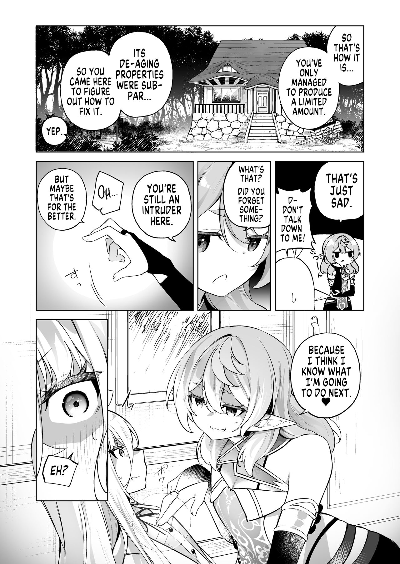 TS Elf no Tsukurikata Elf-ka no Kusuri Gaiden | How To Make a Gender-Bent Elf Elvification Drug Side Story page 6 full