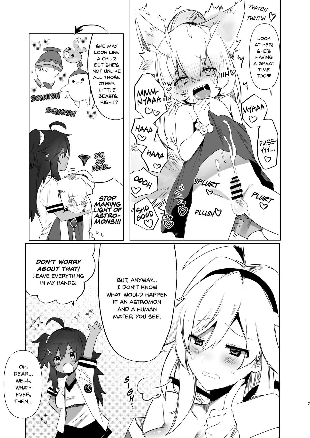 Futanari Kitsune Musume ni Goyoushin | Watch out for the Foxgirl with a Dick page 7 full