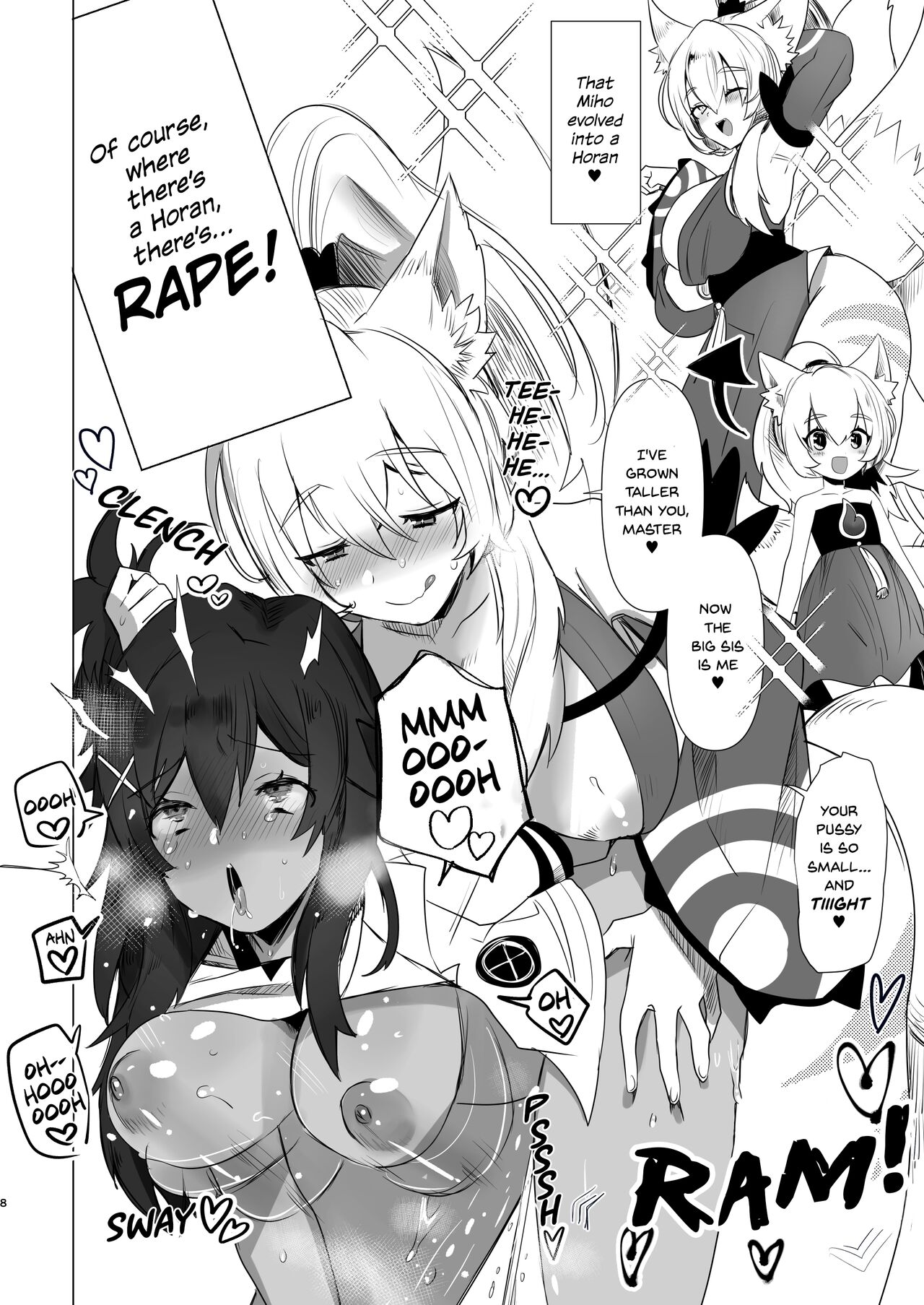 Futanari Kitsune Musume ni Goyoushin | Watch out for the Foxgirl with a Dick page 8 full
