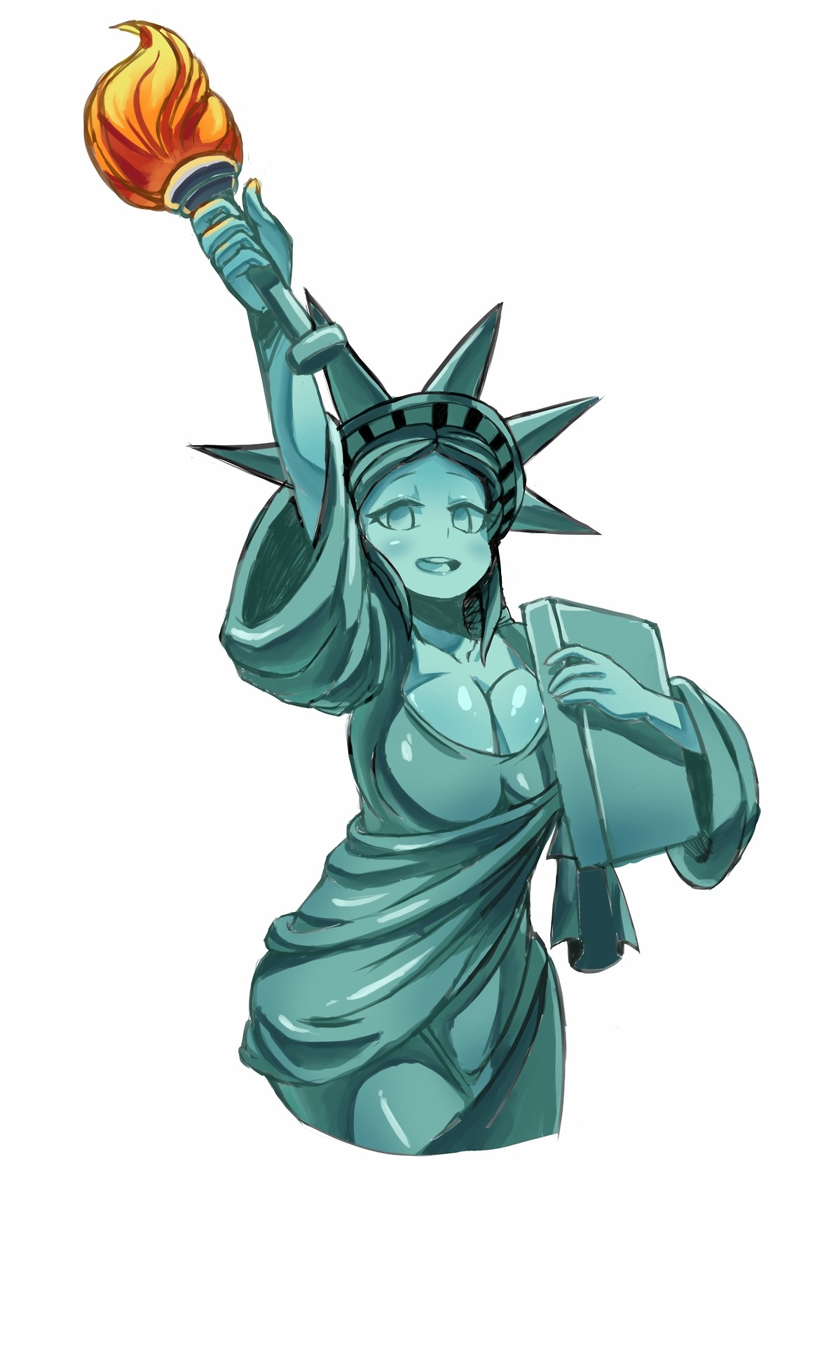 Statue Of Liberty By Unknown Artist Backup page 1 full