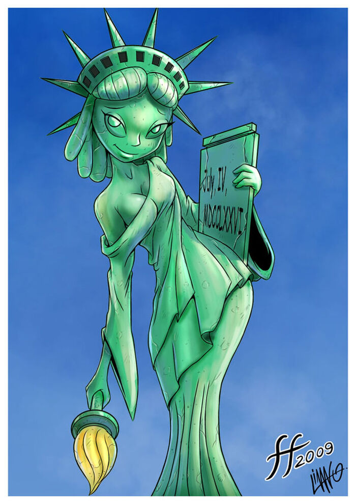 Statue Of Liberty By Unknown Artist Backup page 4 full