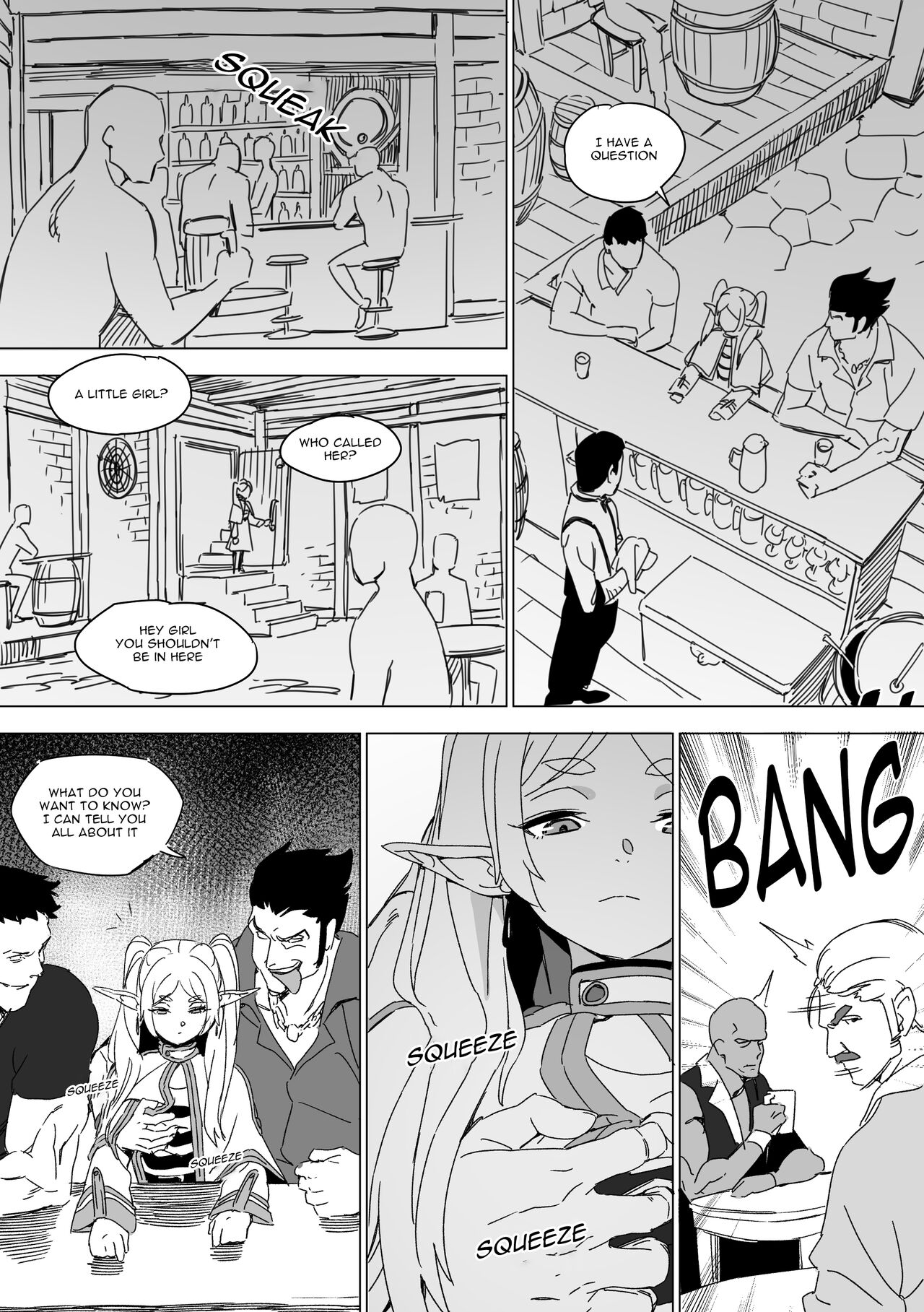 착정의 프리렌 | Defeated Frieren page 4 full